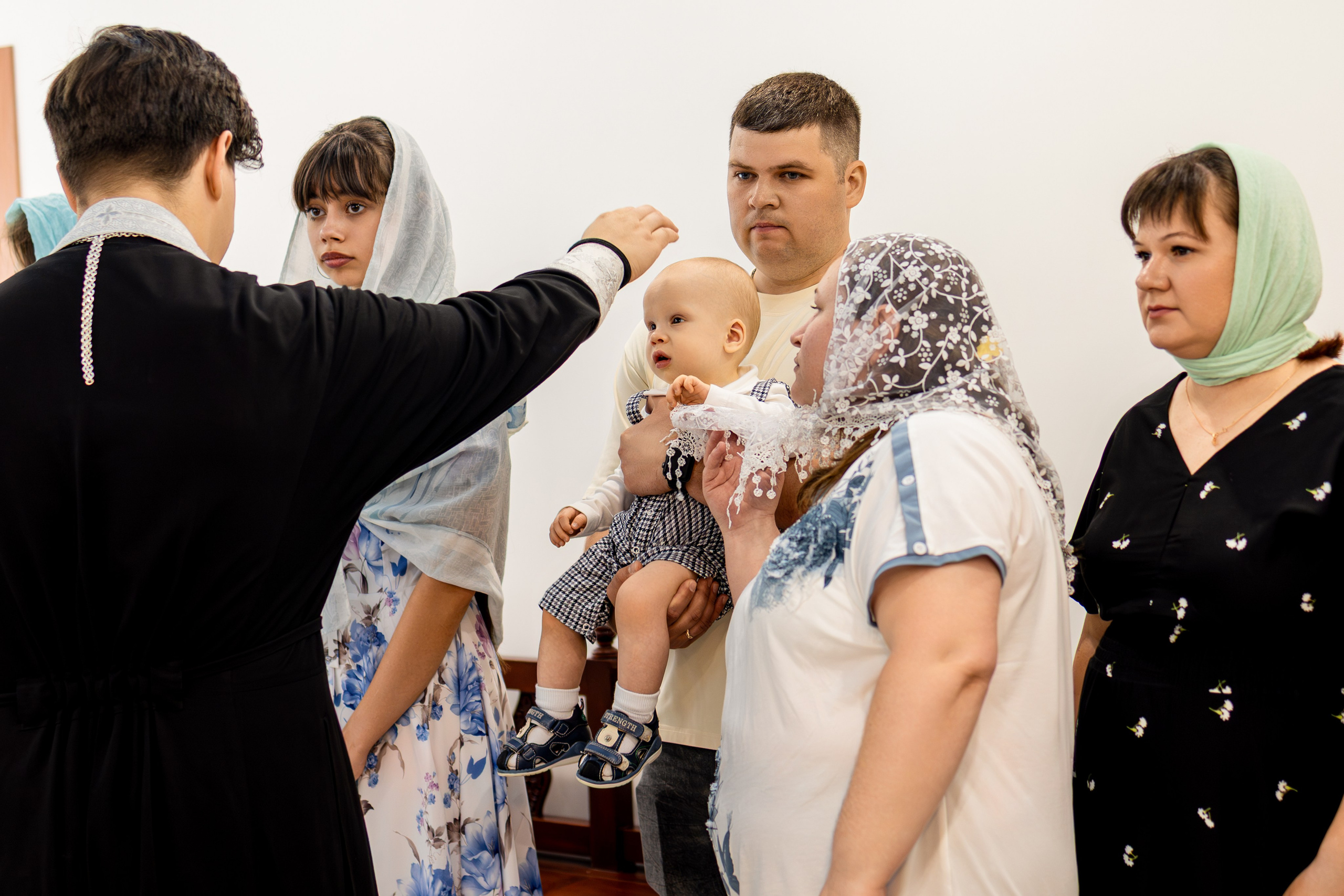 Крещение Семёна. Фотограф Виктория Кравец