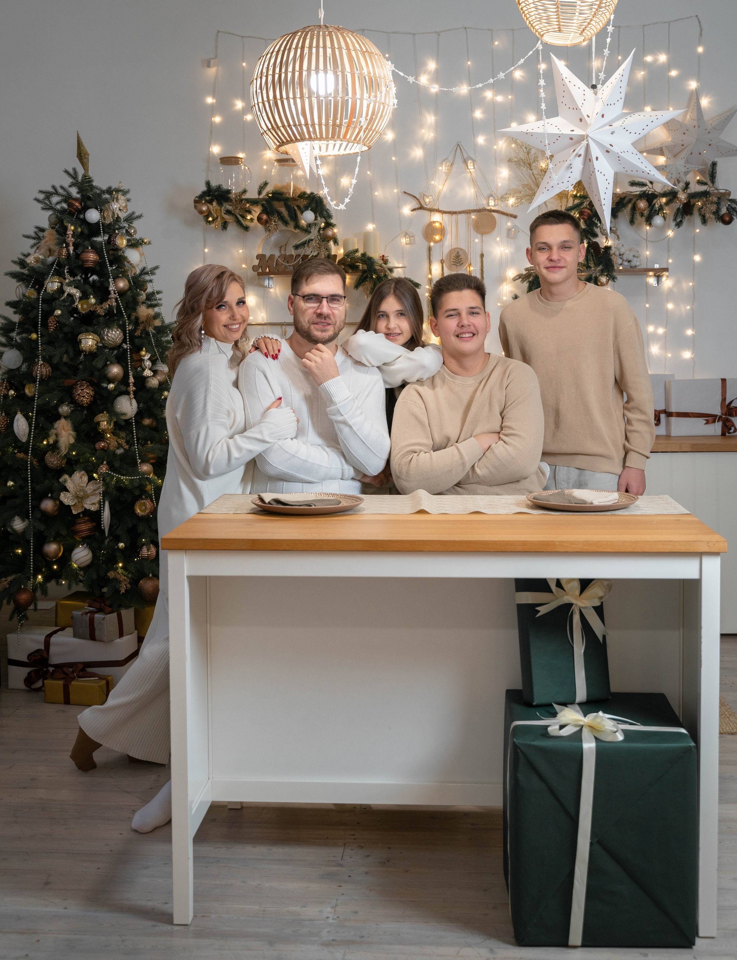 Семейная новогодняя фотосессия. ALISON FILMS