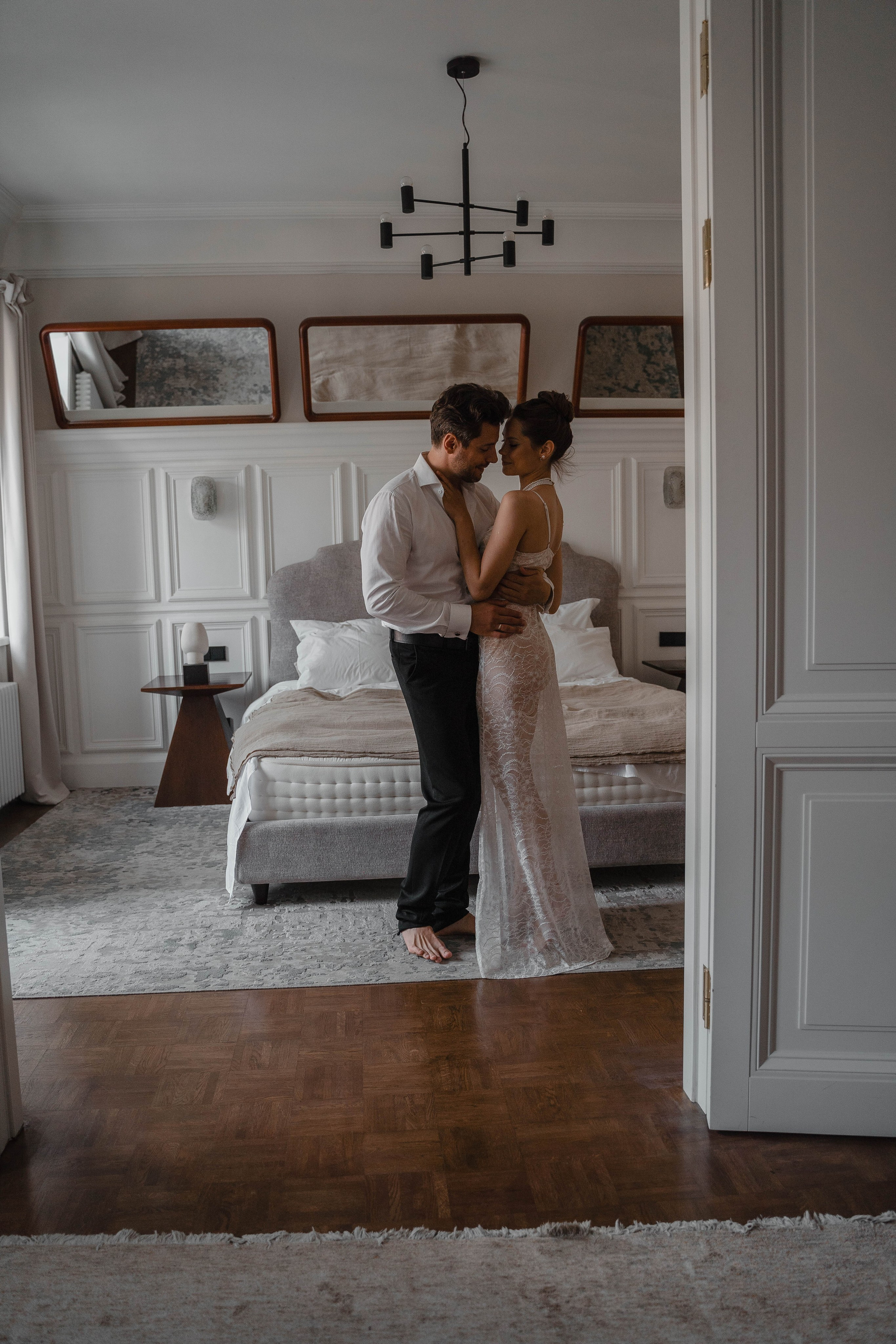 Совместные сборы в одной квартире…. Свадебный фотограф Казань Анастасия Доле