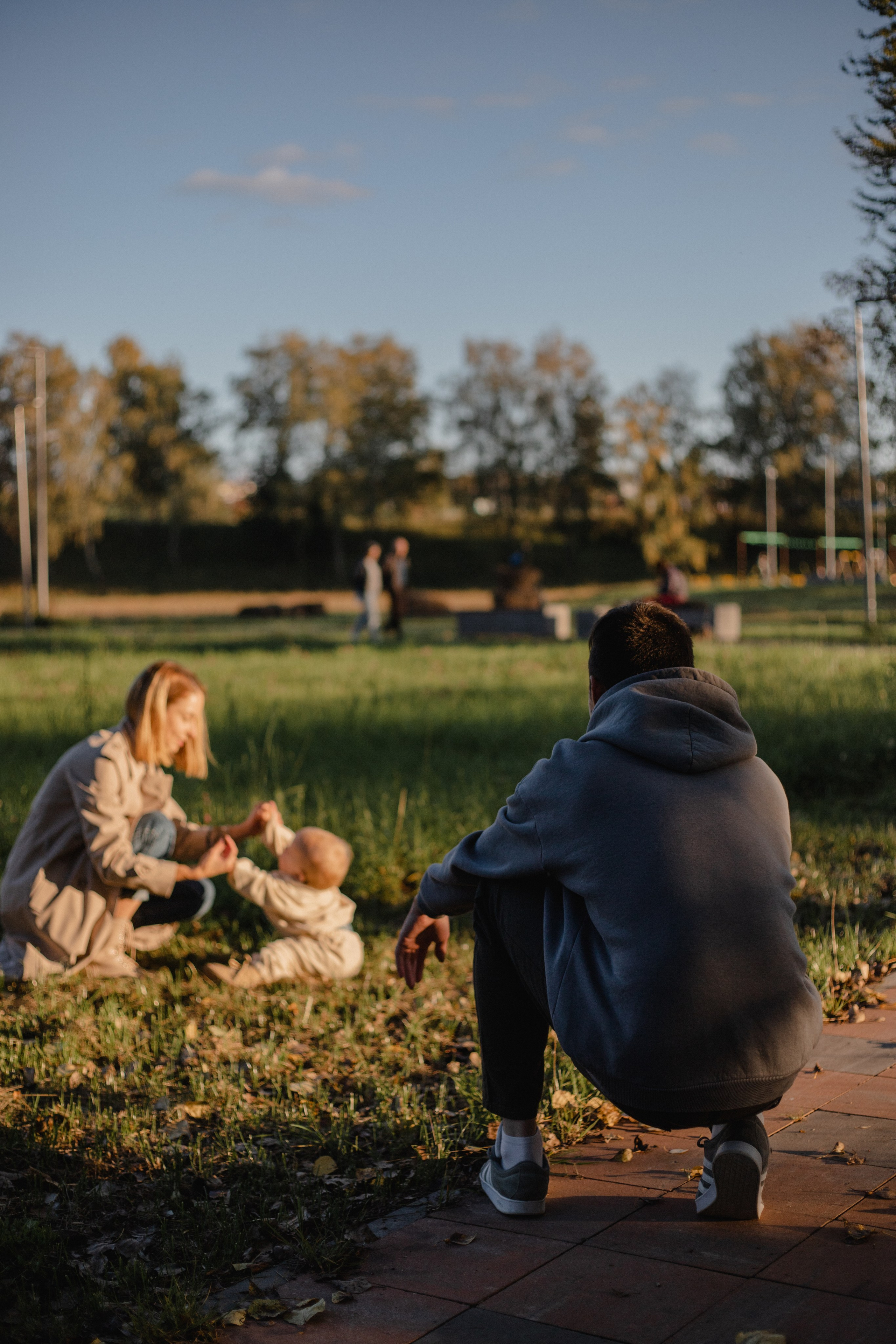 Семейная прогулка в парке