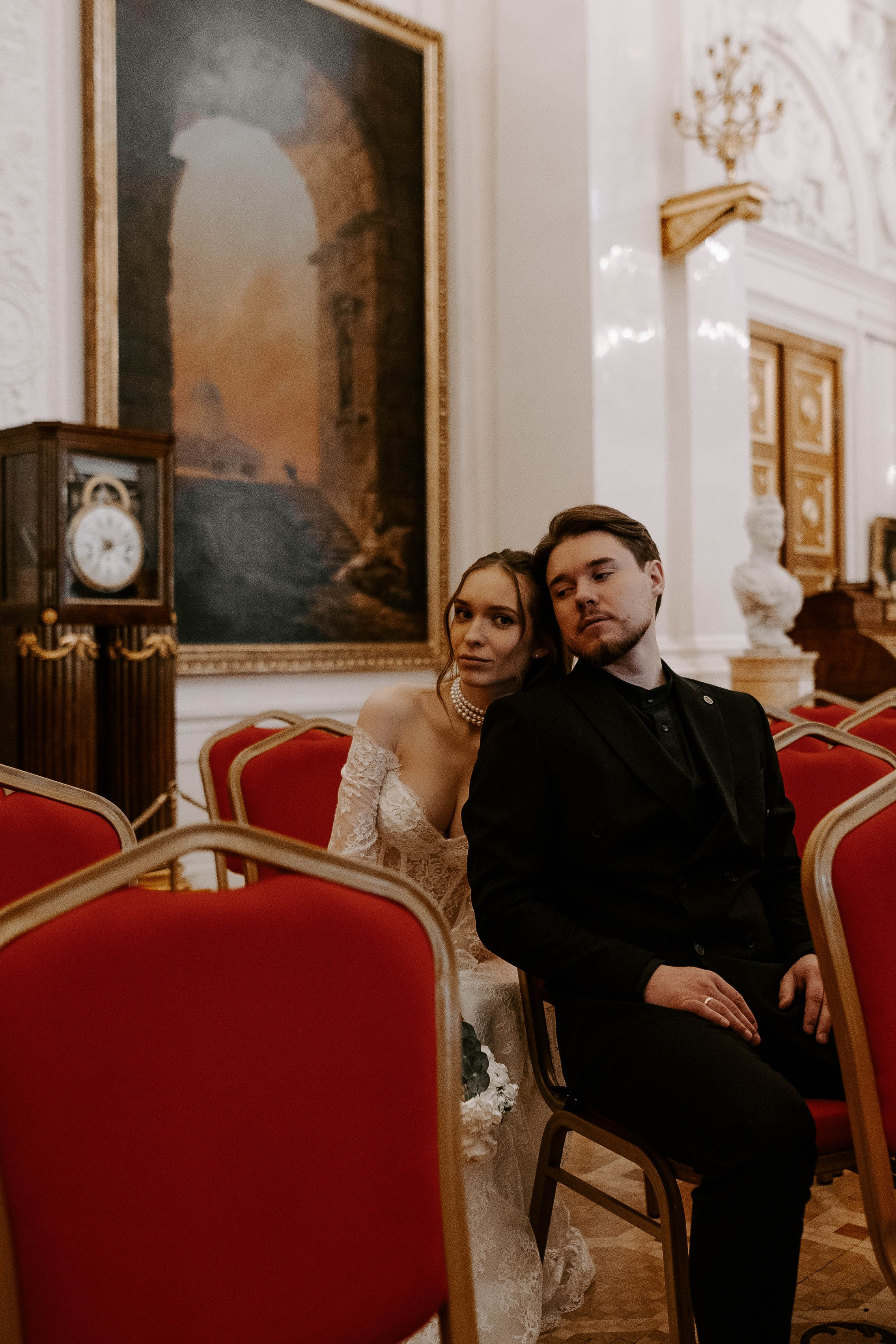 Ольга и Глеб / Эрмитаж. Фотограф Veronika Potaseva