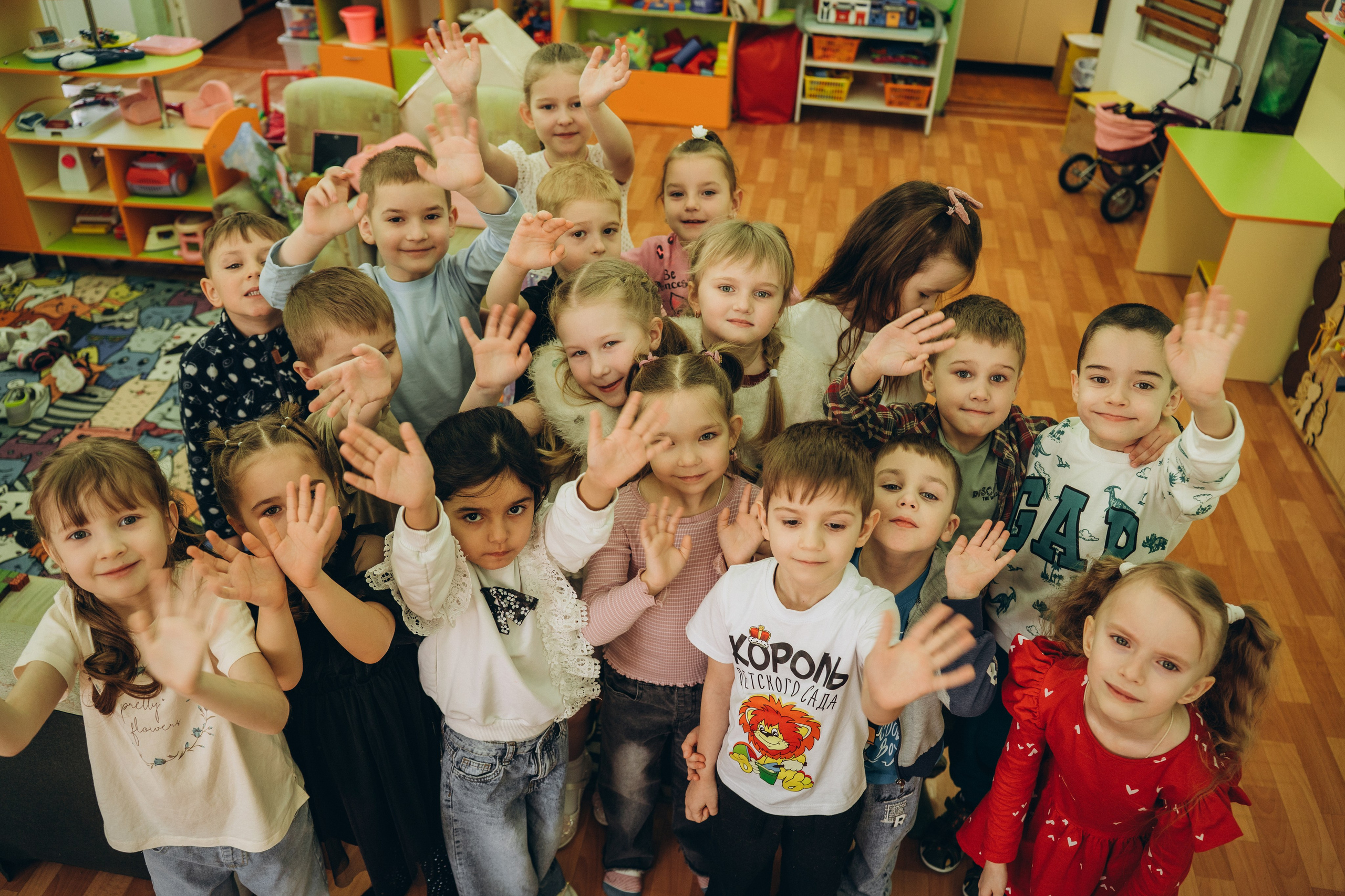 Репортаж в саду. Семейный фотограф • Домашние съемки в Нижнем Новгороде