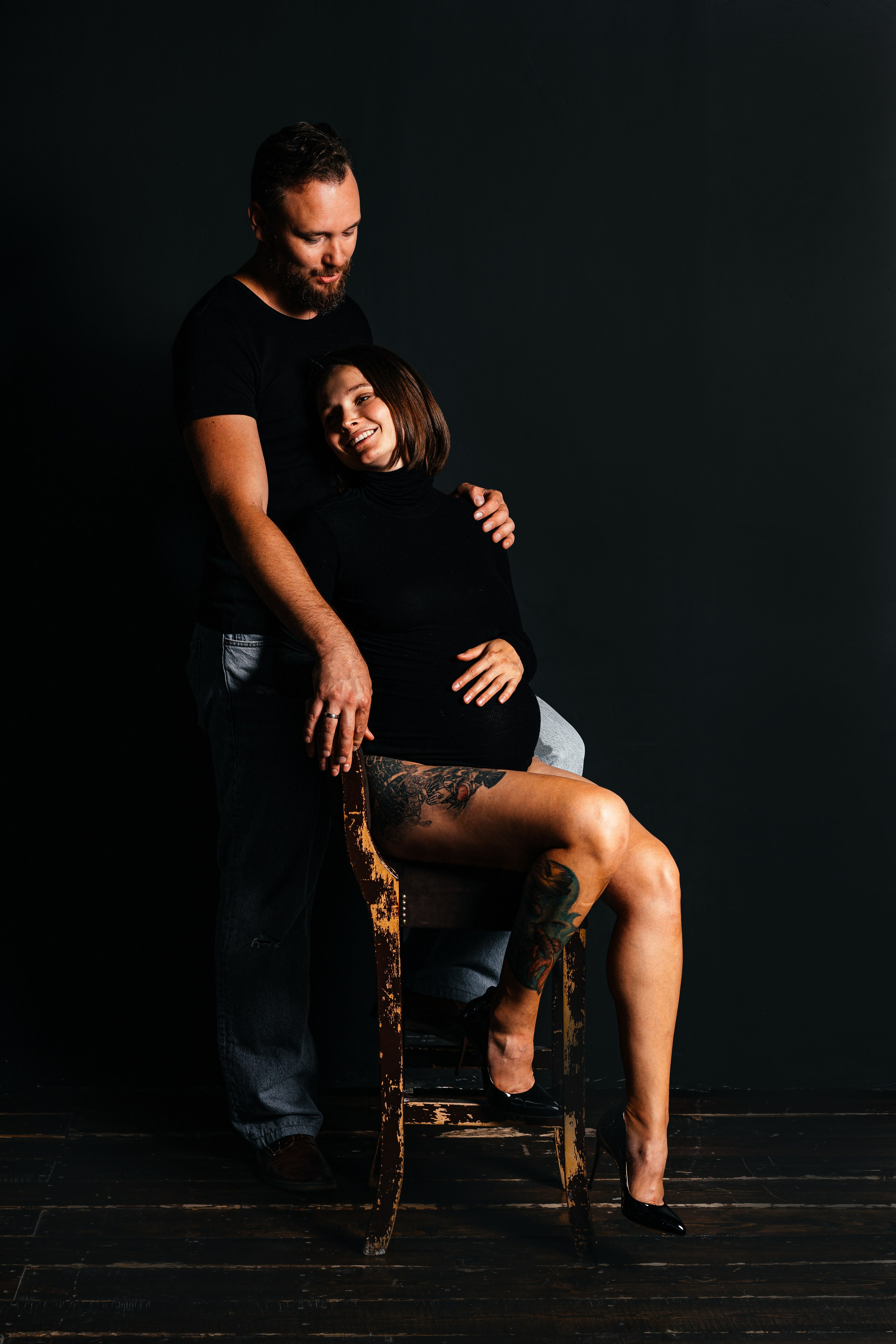 Беременность (минимализм). Фотограф Шунова Саша