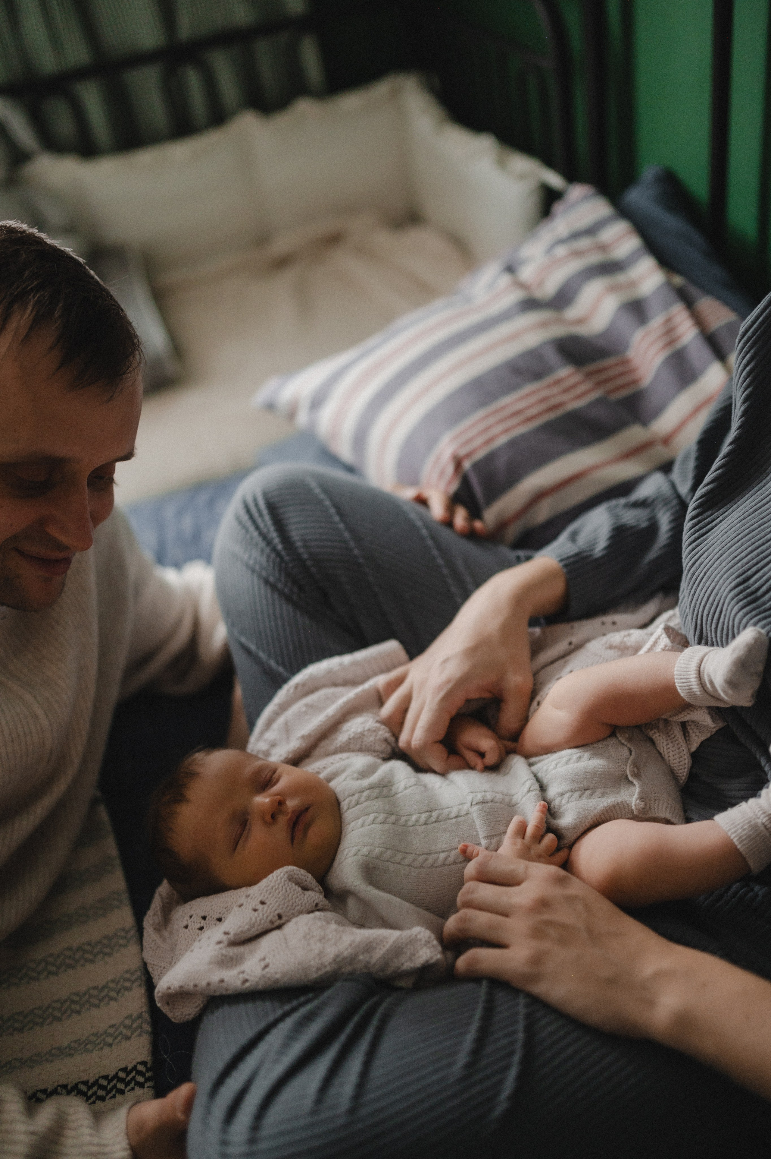 Дима, Нелли, Марк, Нина и Кира дома. Семейный и свадебный lifestyle-фотограф в Москве Мария Петрова