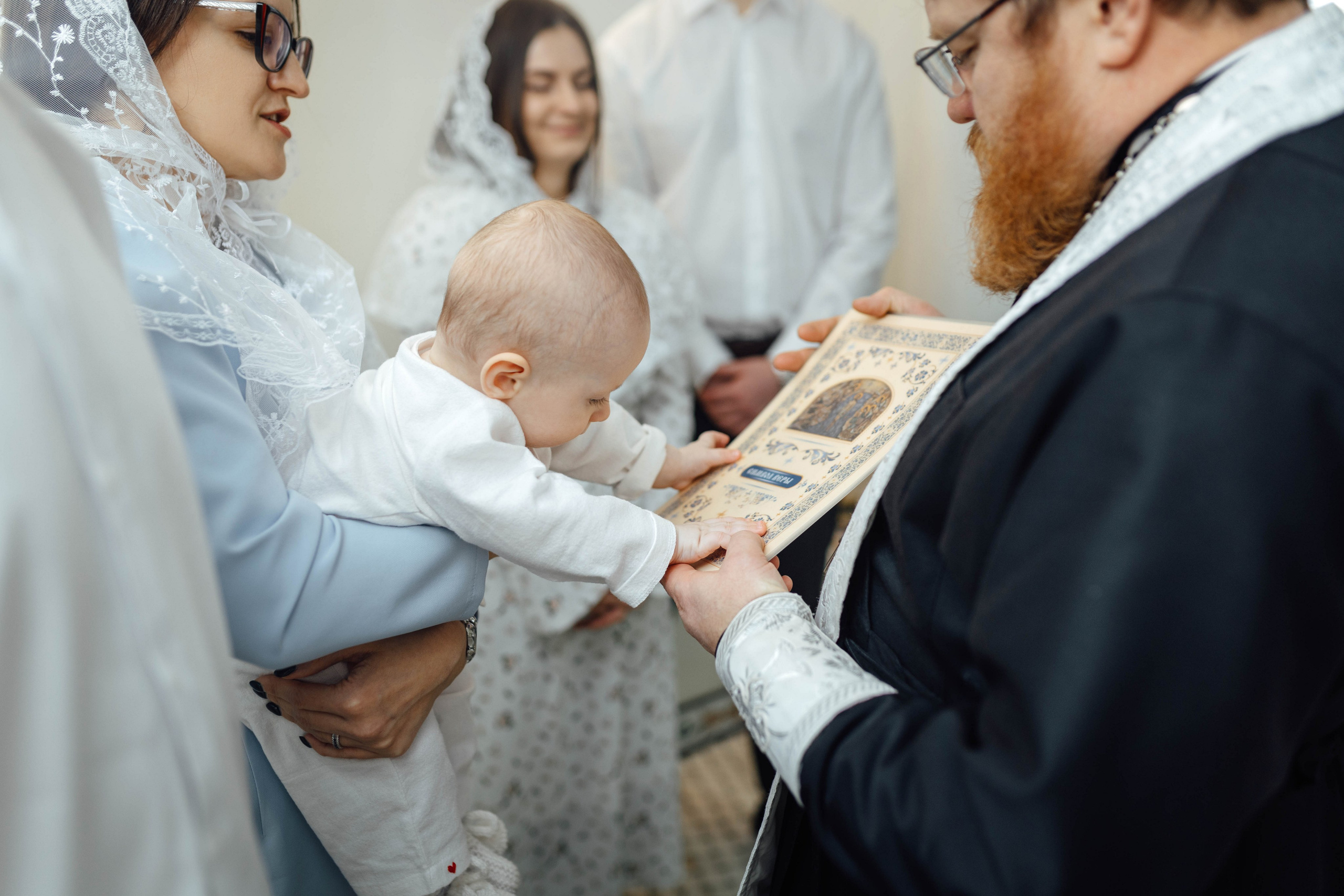 Крещение Матвея, храм Святой Троицы, декабрь 2025