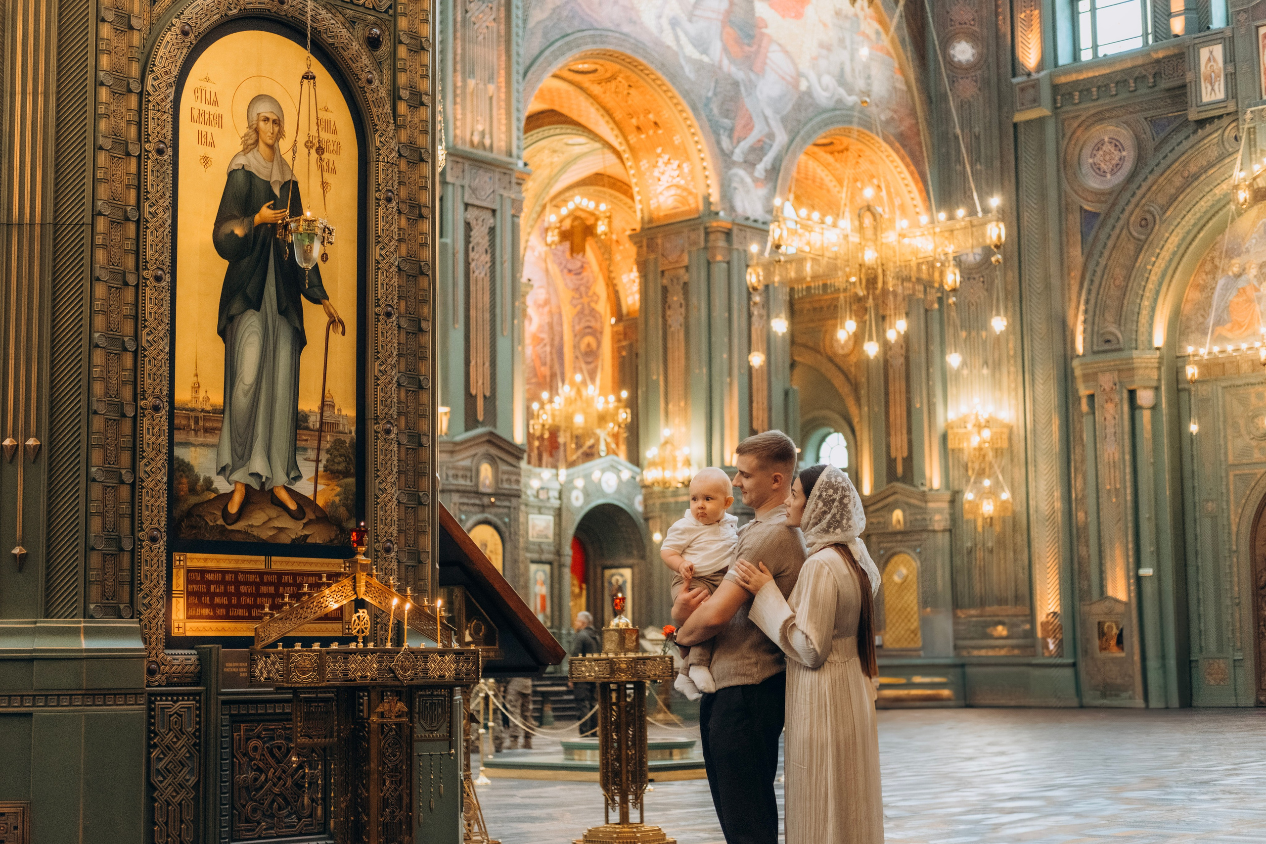 Крещение в Храме Вооруженных сил. Главная