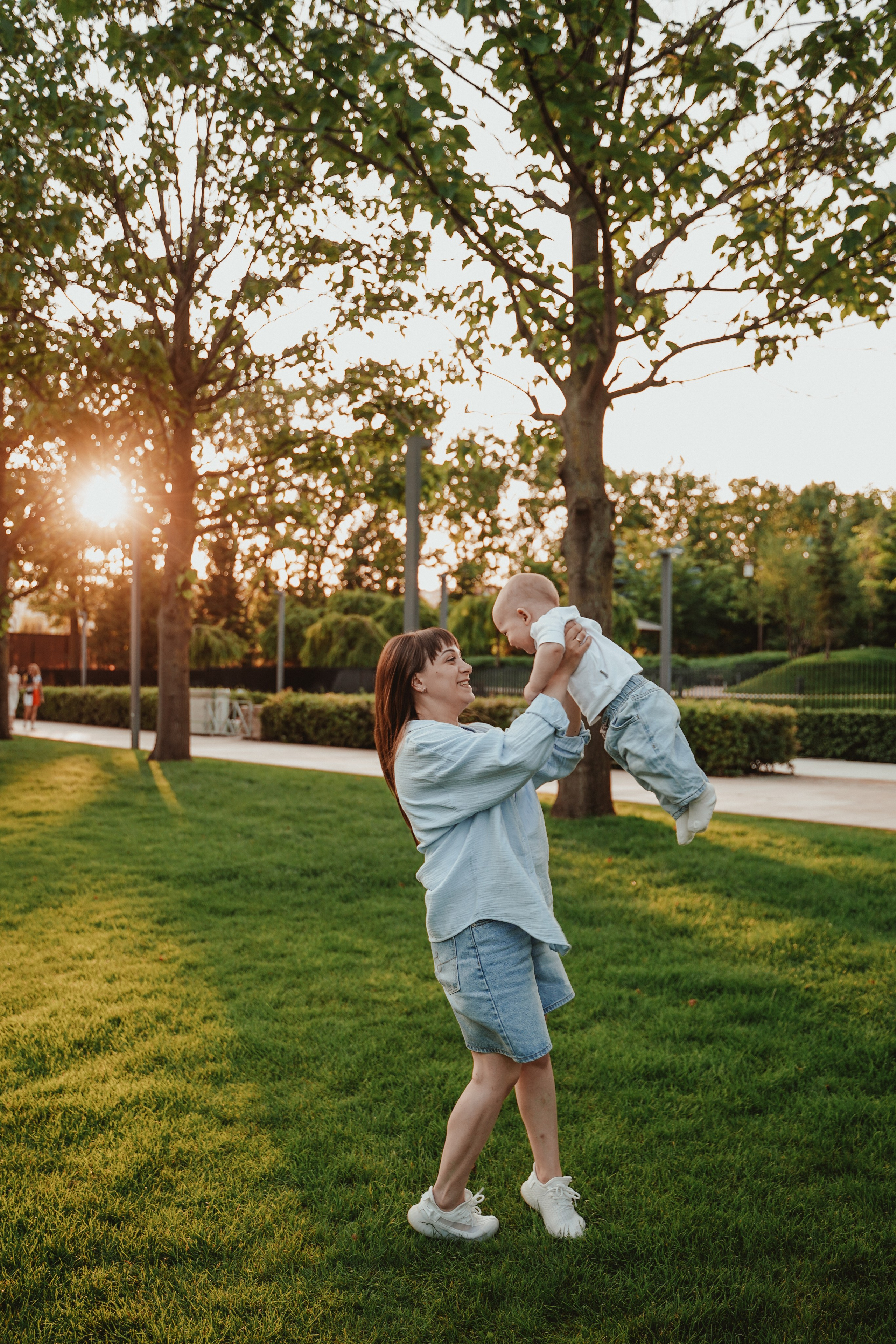 Семейная фотосессия в парке Галицкого. Семейный и женский фотограф в Краснодаре Анастасия Приймак