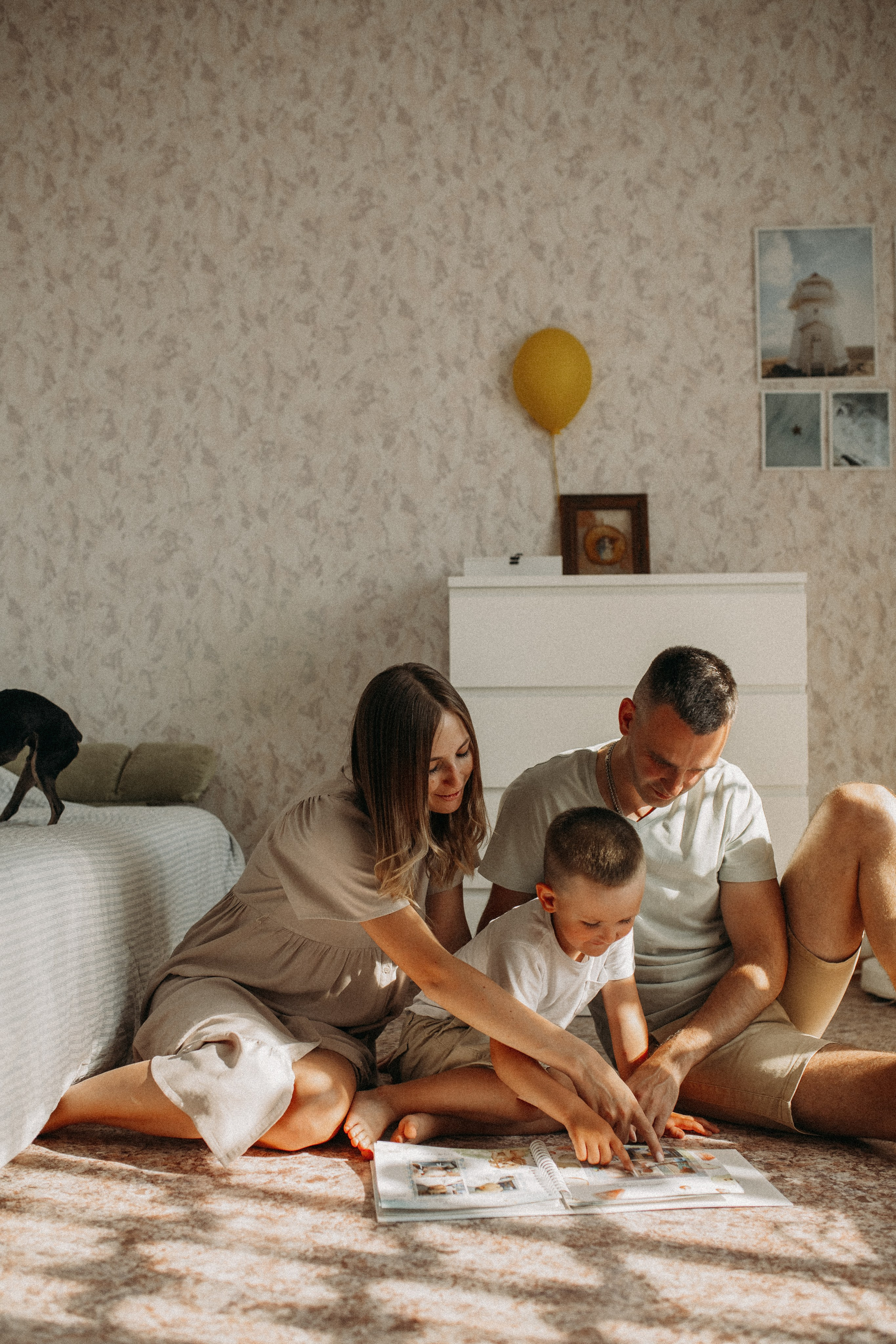 Нина, Леша и Вова | домашняя. Фотограф в Санкт-Петербурге Анастасия Комолова