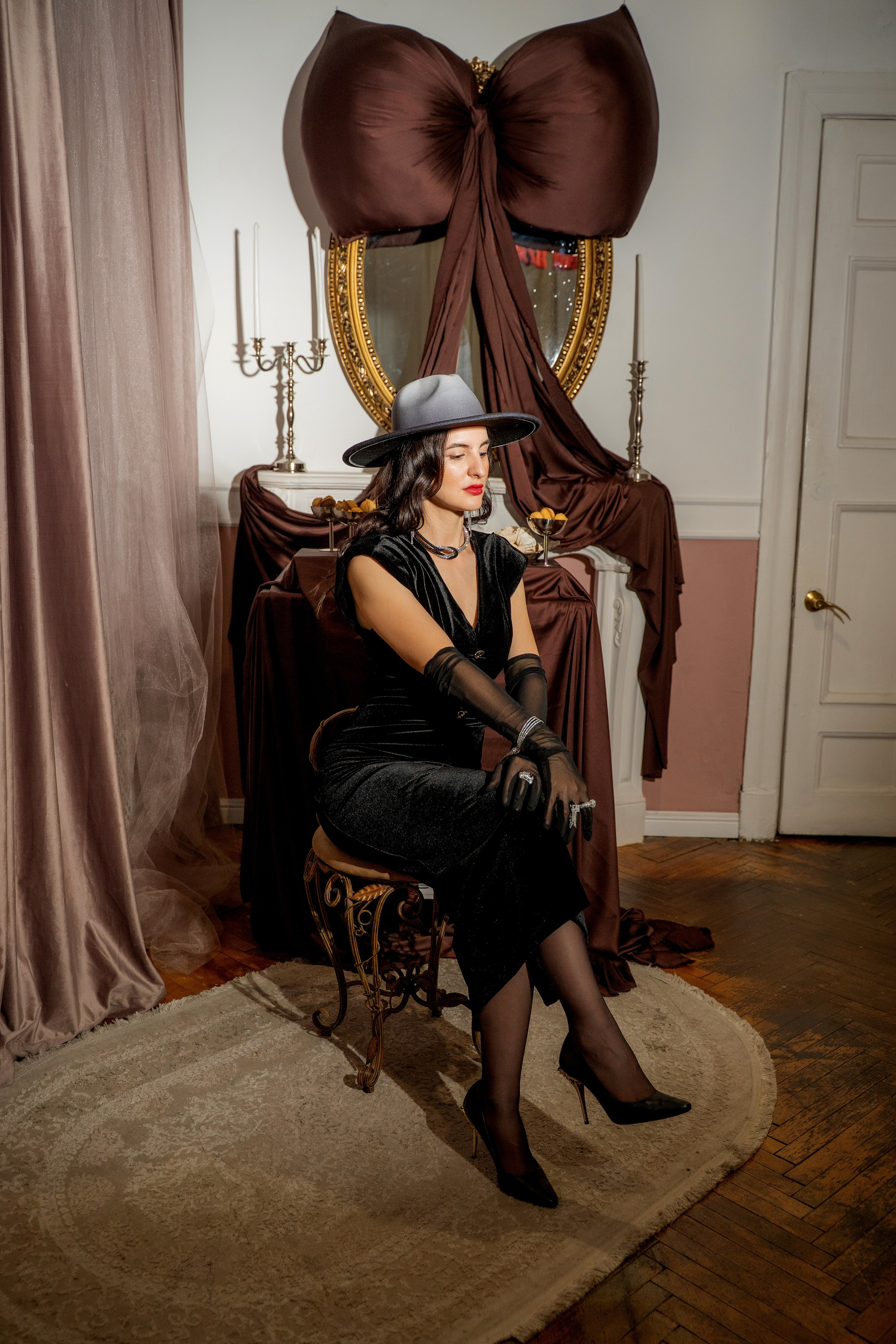 Будуарная фотосессия в Молли