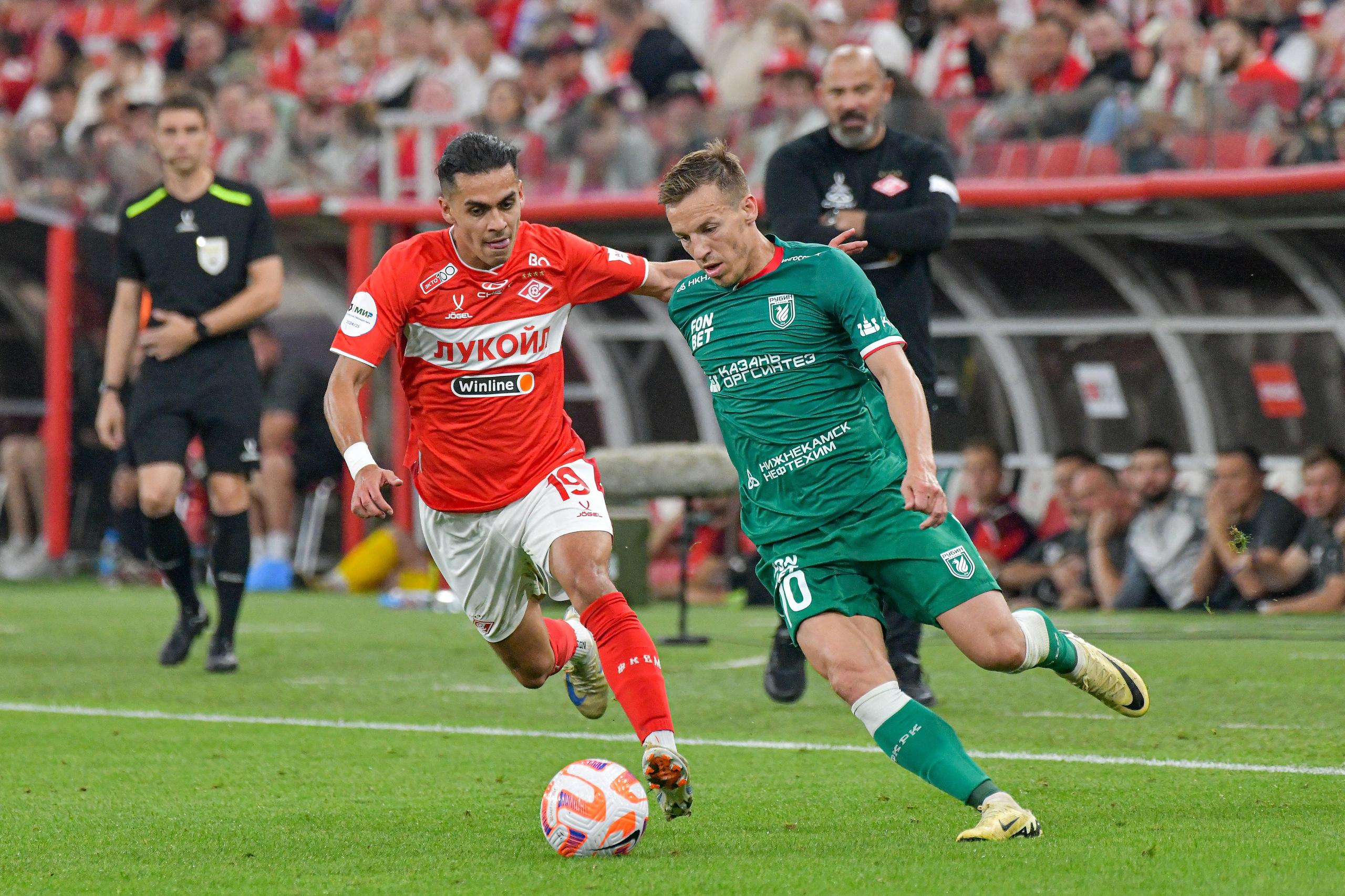 ФК «Спартак-Москва» — ФК «Рубин» 》1:0《 Чемпионат России по футболу. Российская Премьер-Лига. 7 тур. 31.08.2024 «Лукойл Арена» г. Москва. Свой взгляд через объектив