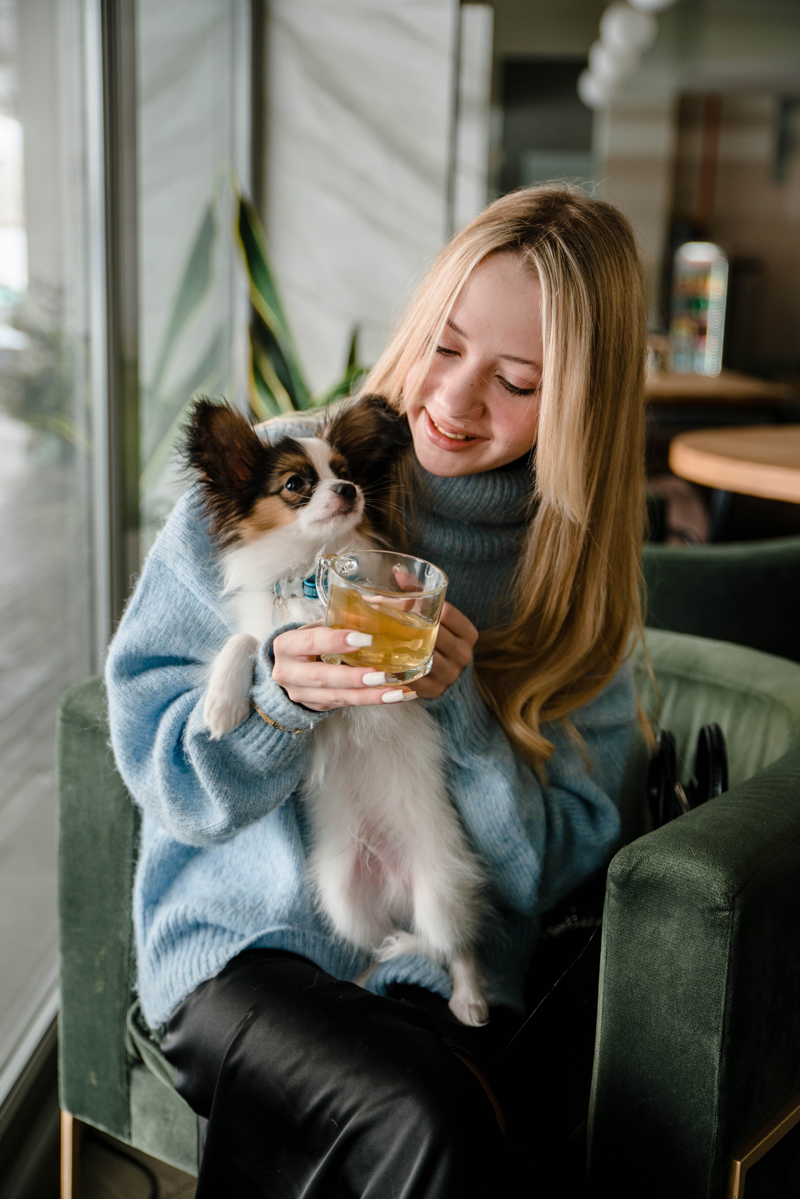 Настя, Света и Папийон Луней. Главная