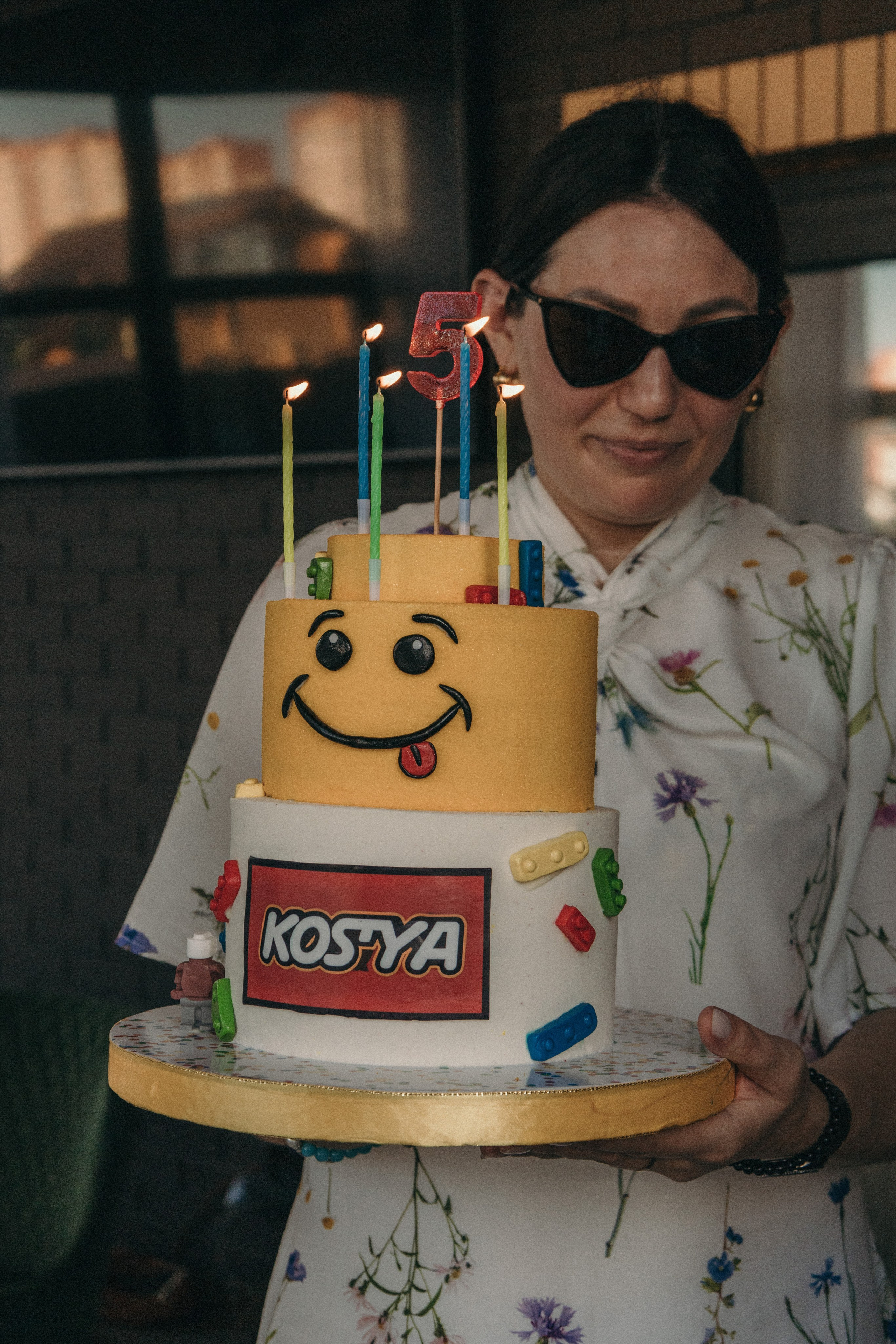 Репортаж домашнего дня рождения в честь Кости (5 лет). Семейный фотограф в Москве, Щелково, Фрязино _ Виктория Степанова