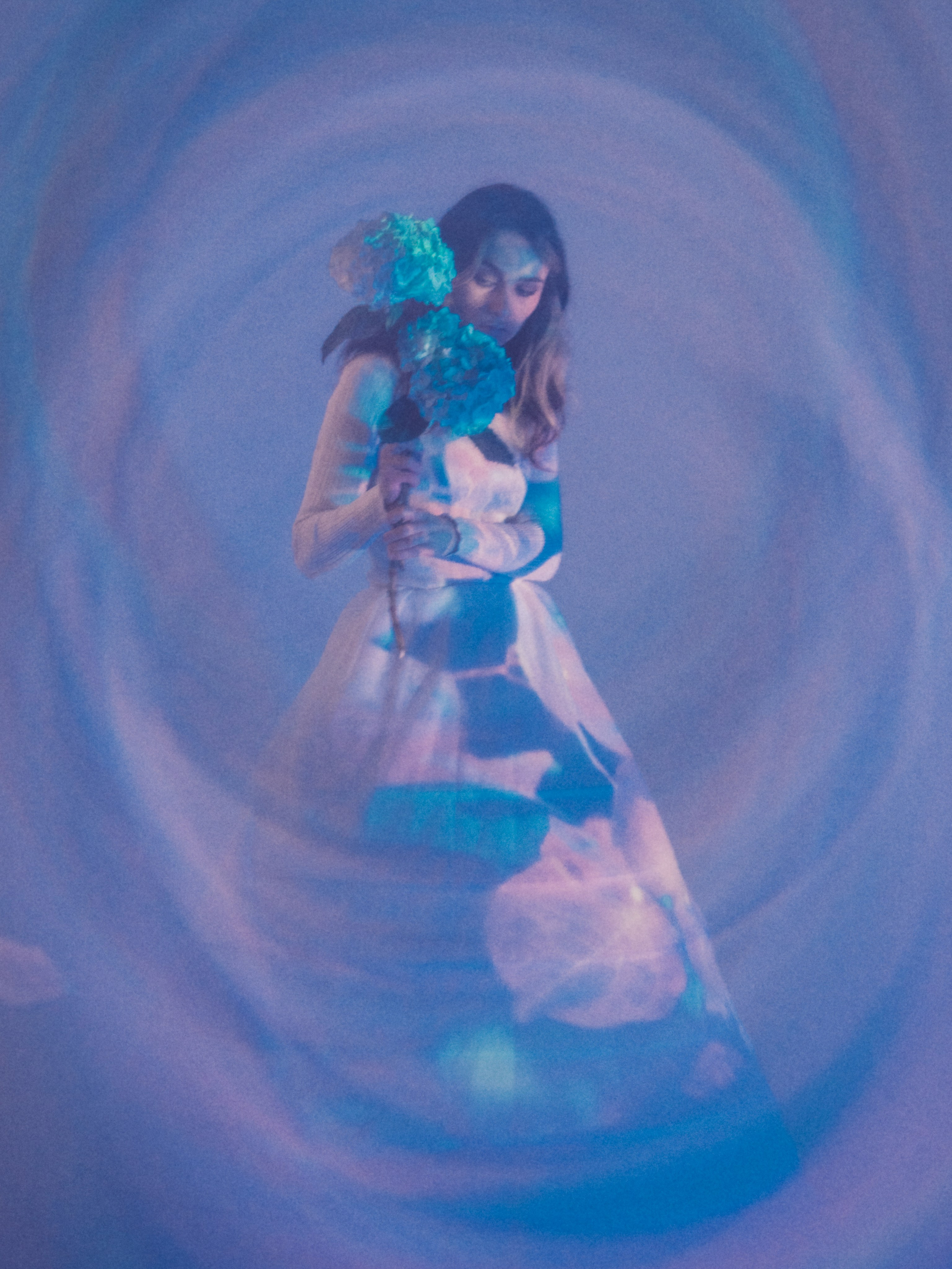 Портретная фотосессия с проектором в студии в Санкт-Петербурге. Светлана Гопанюк. Портретный фотограф. Санкт-Петербург. СПб