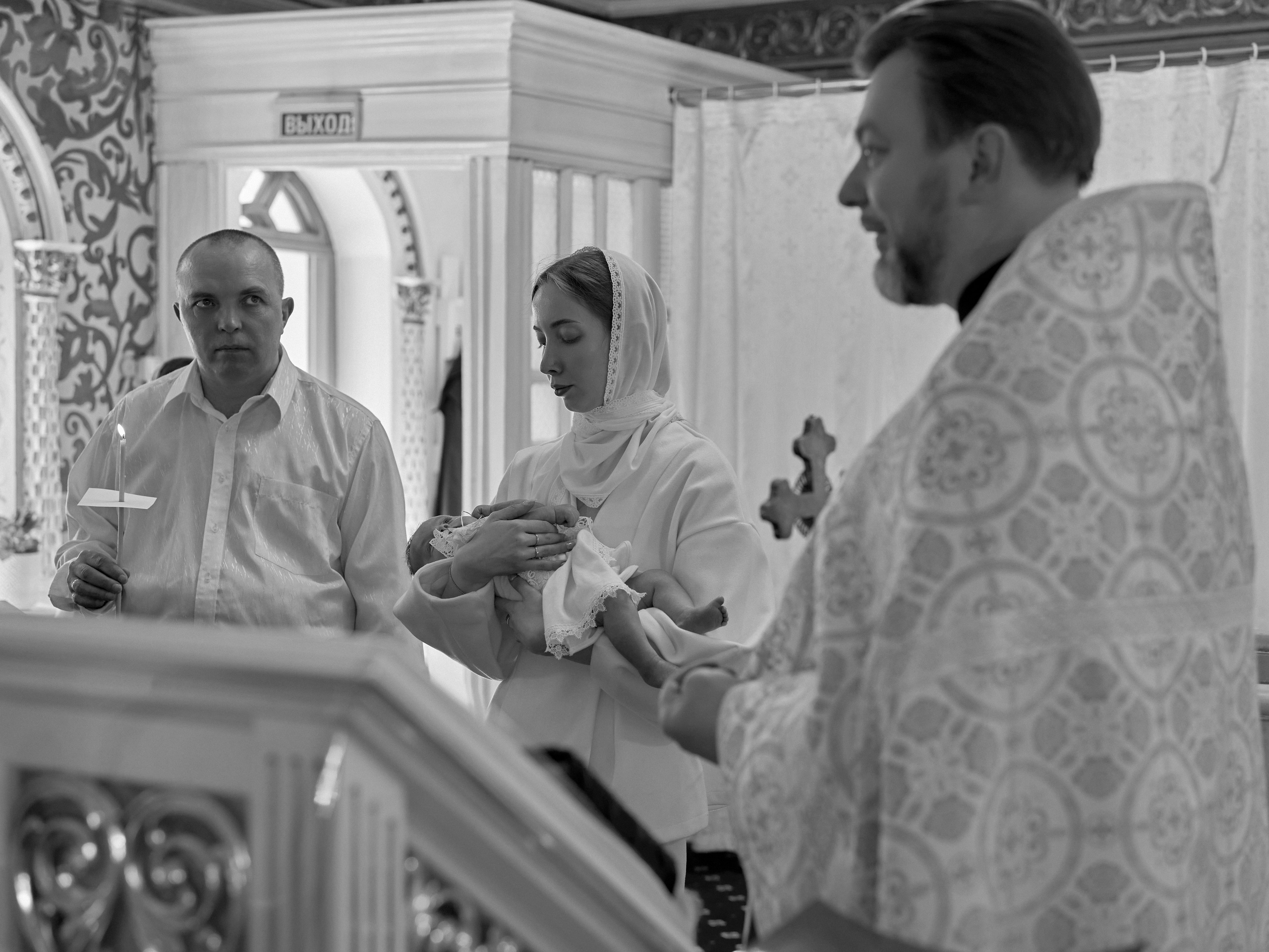 Таинство крещения Есении. Фотограф в Москве — Марина Цветкова