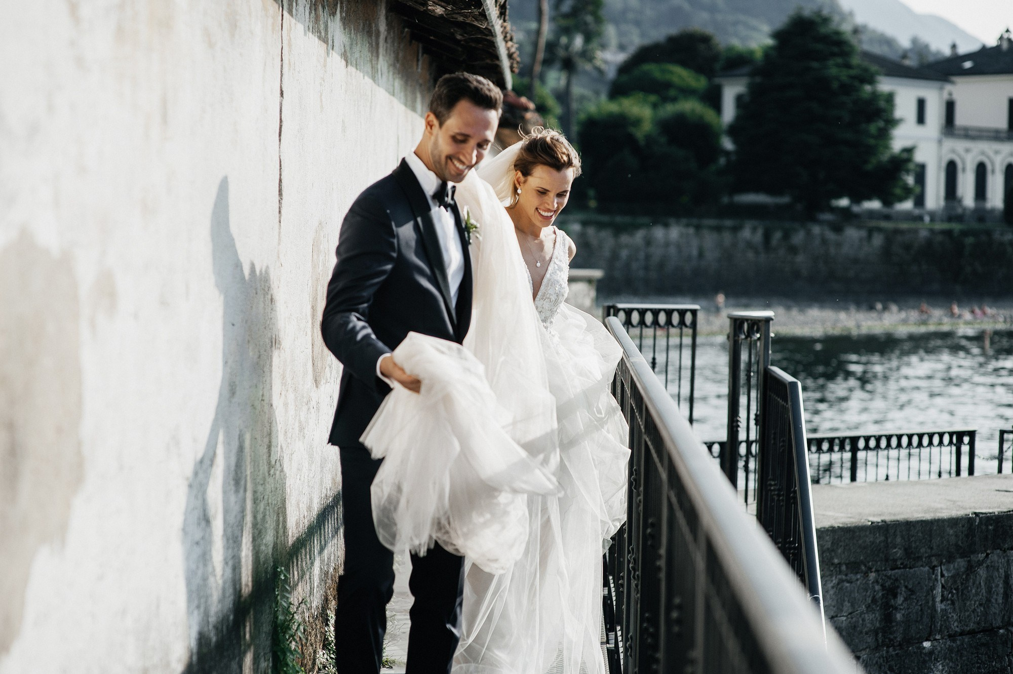 Andrea+Maria COMO LAKE. Свадебный фотограф Игорь Булгак