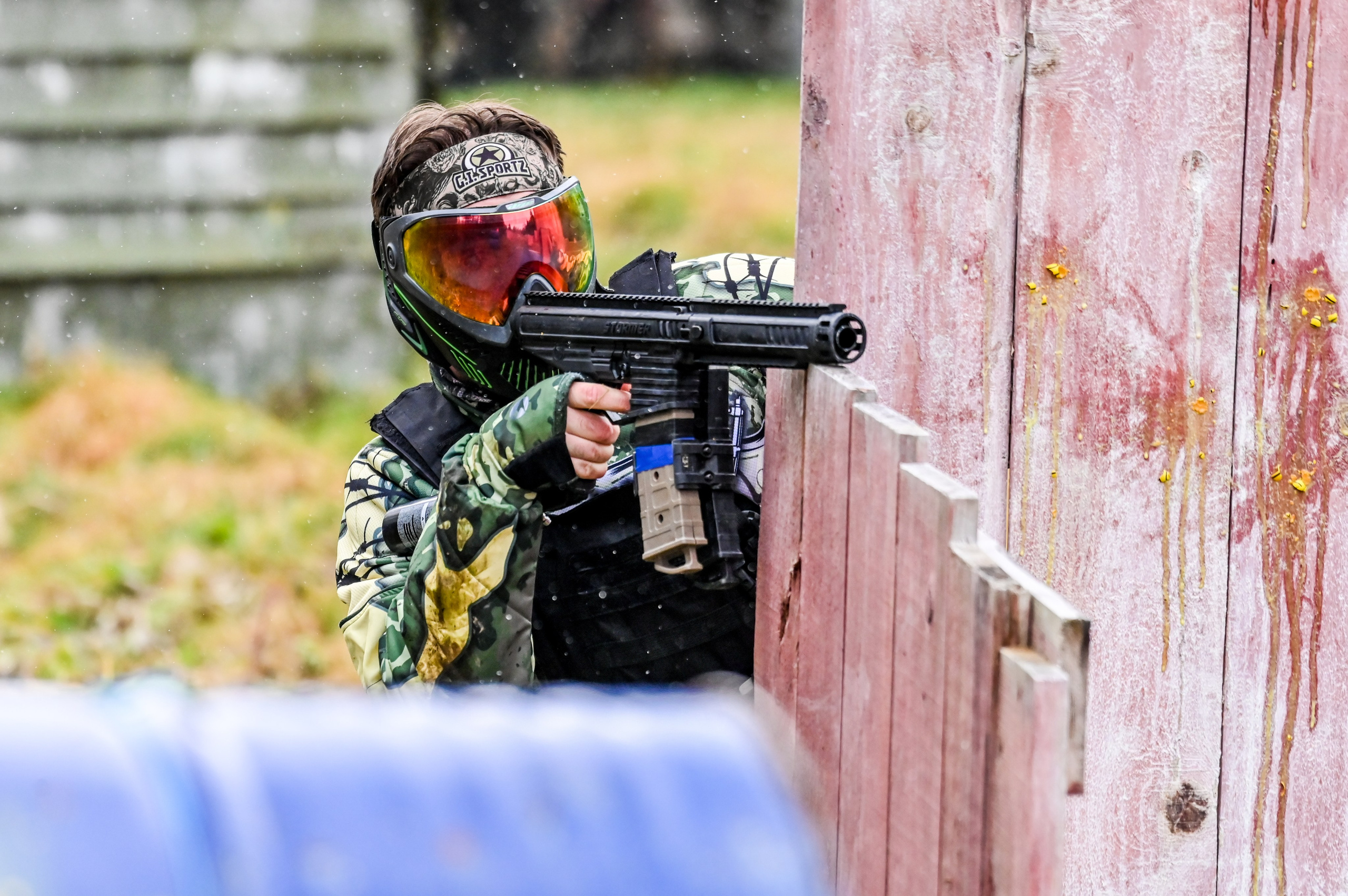 Пейнтбол. Фоторепортажи Сахалина
