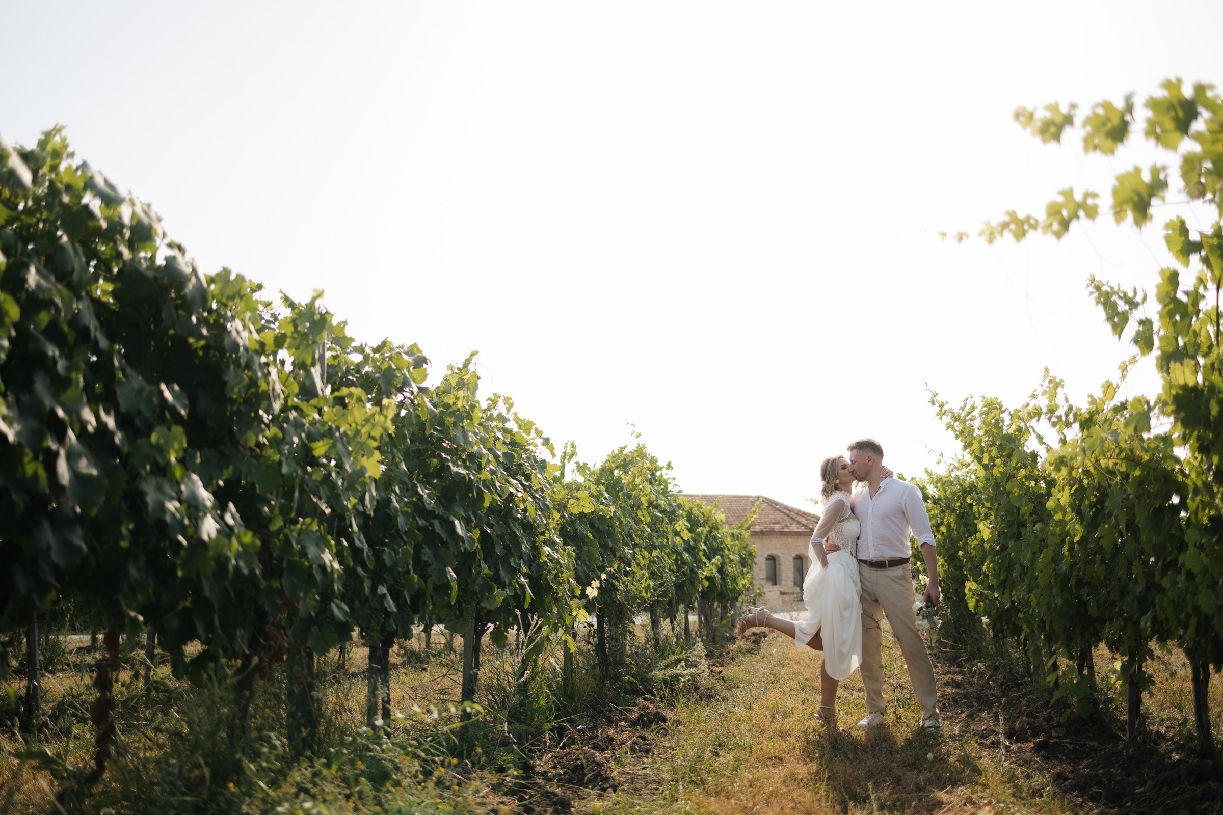 Свадебная фотосессия в Шато Андре