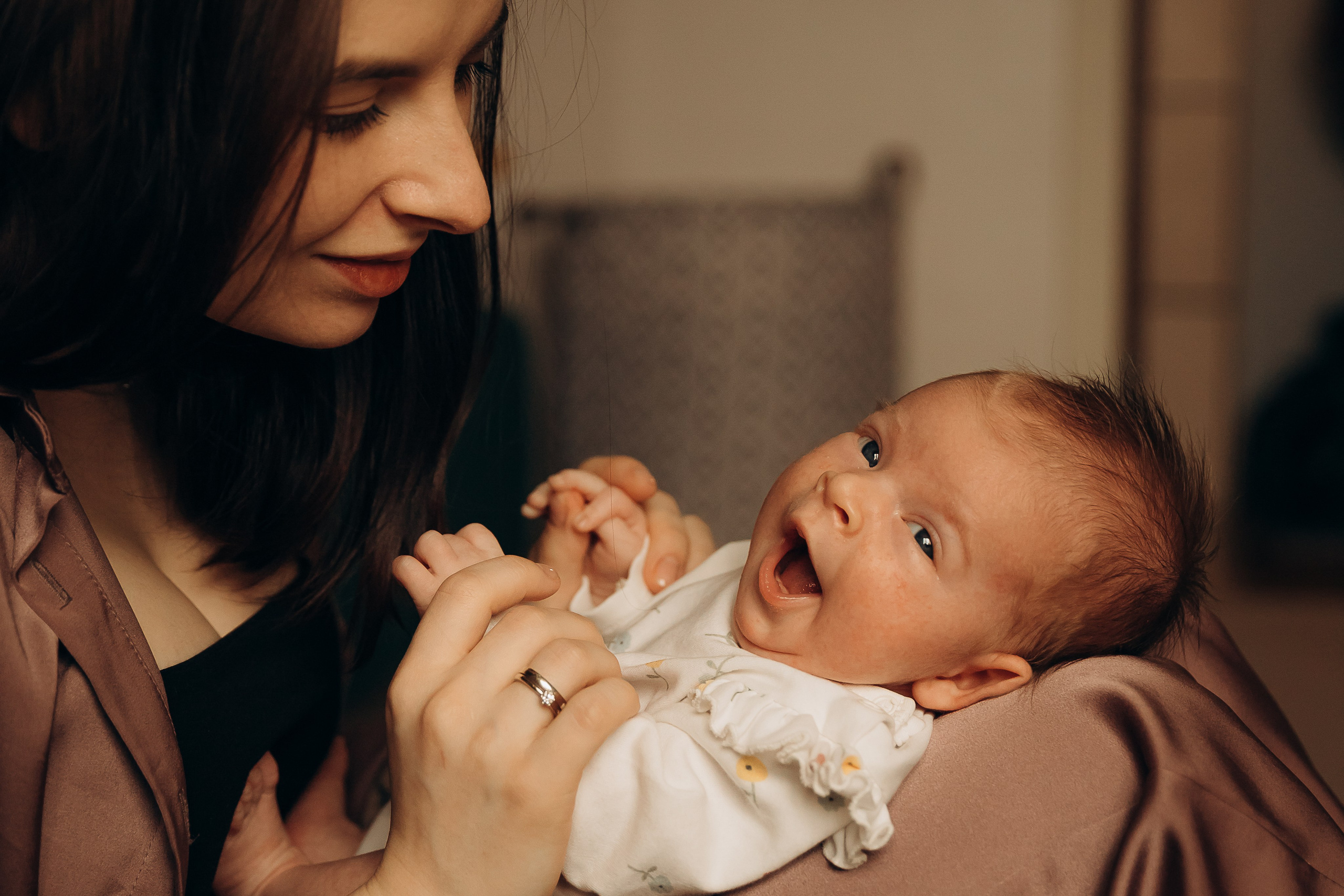 Первый месяц Веры. Детский и семейный фотограф в Москве Светлана Шабалина