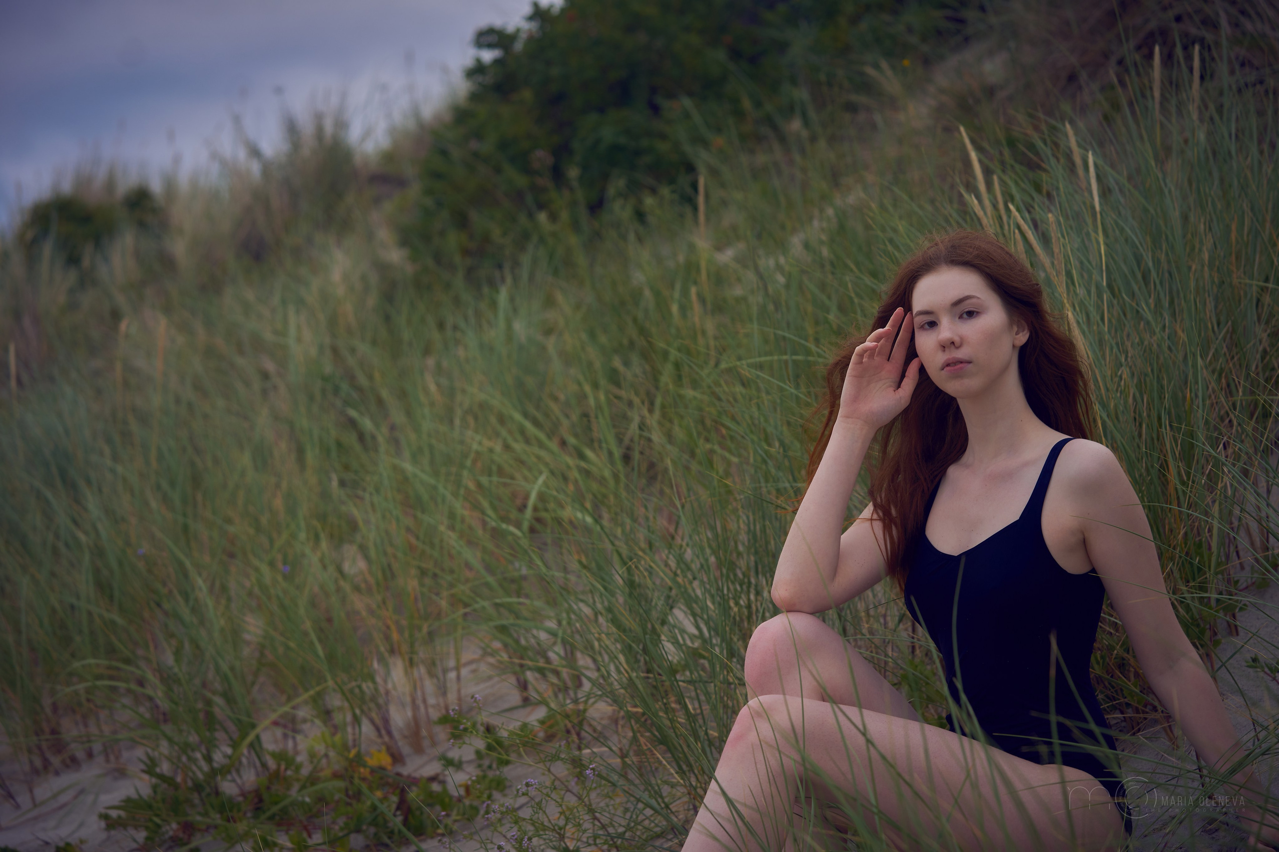 Полина и море. Фотограф Мария Оленева