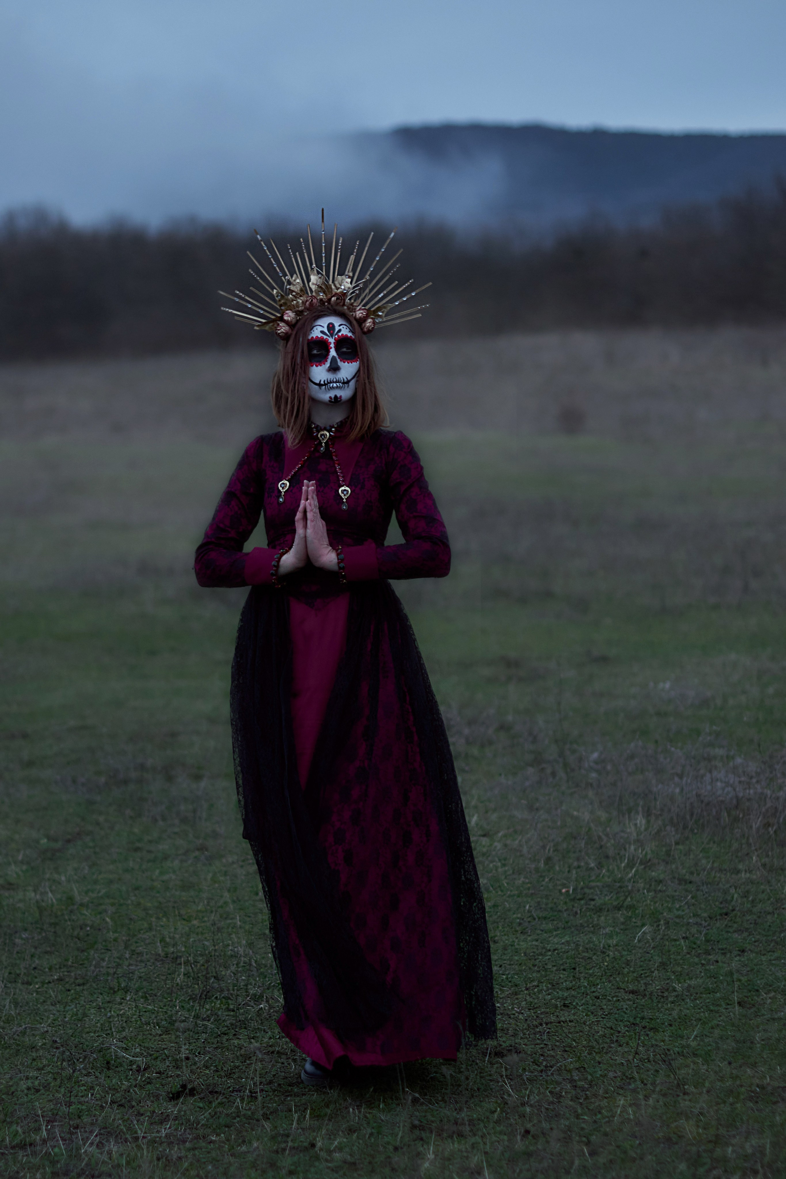 Фотосессия в стиле праздника El Día de Muertos. Фотограф в Севастополе