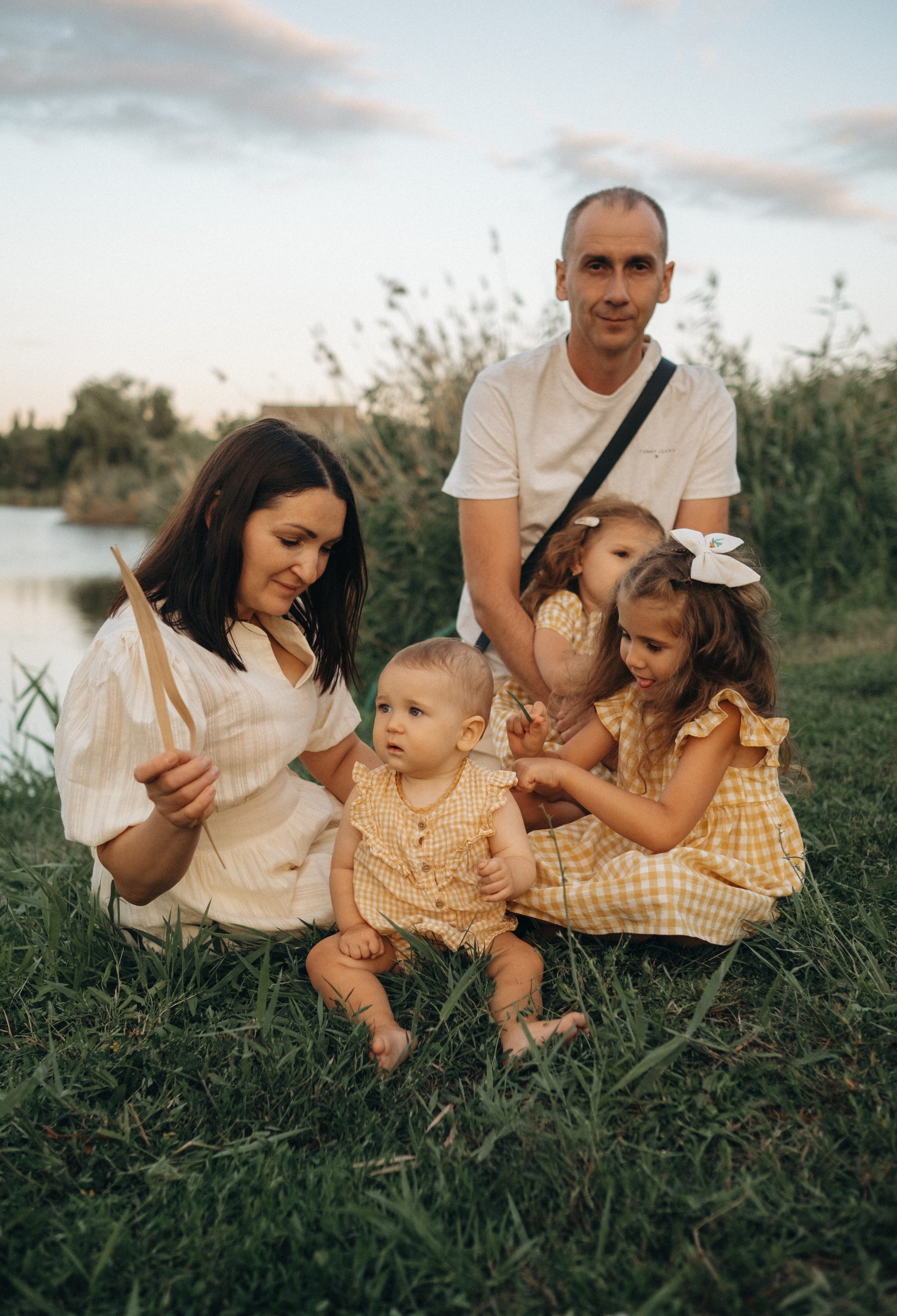 Семейная история на озере Сарпа. Фотограф в Москве Ольга Елоева