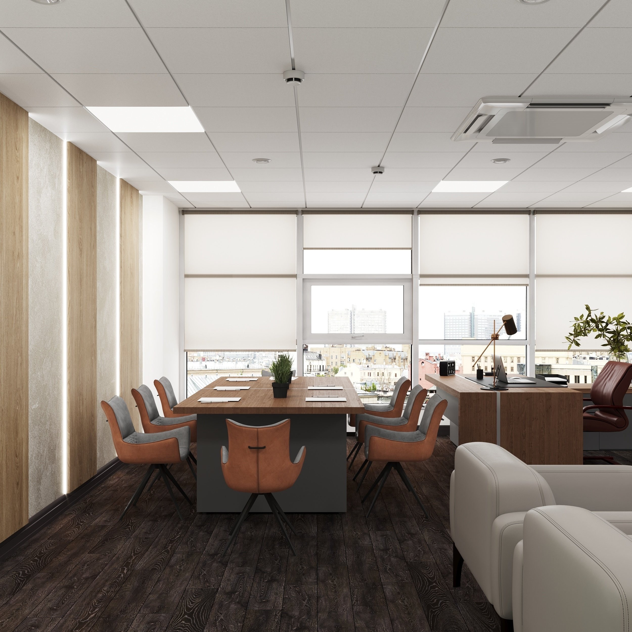 Офис БЦ «Сенатор». Дизайнер интерьера в Санкт-Петербурге Ольга Рытаровская