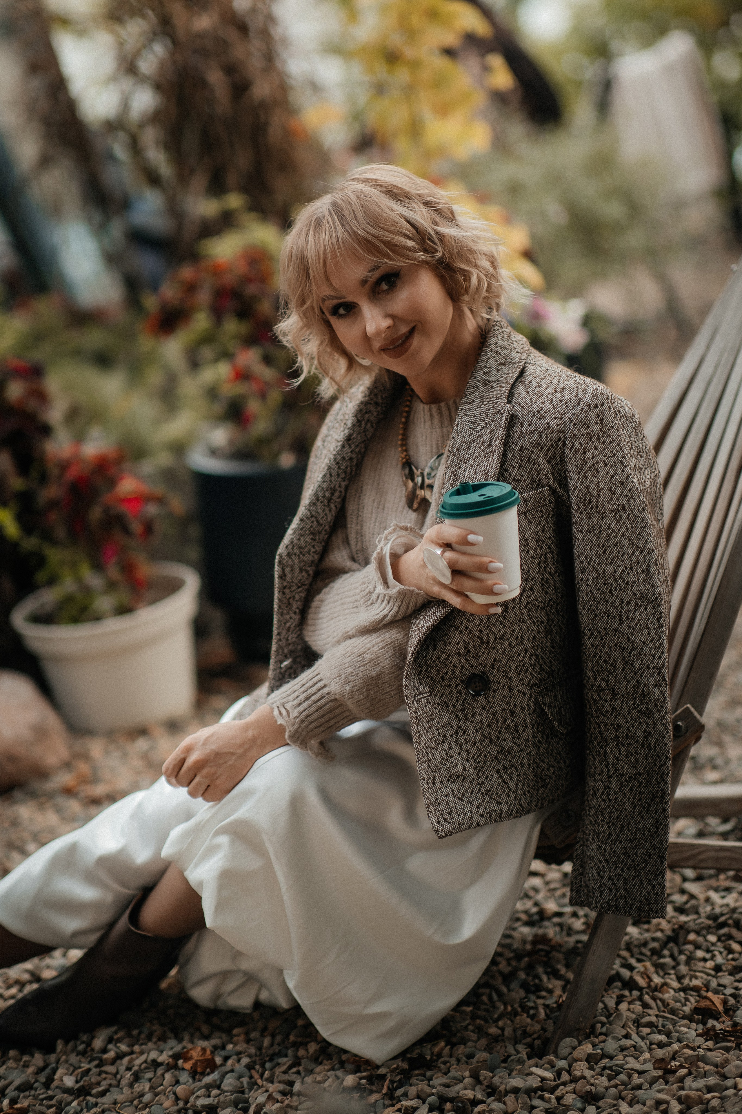 Маша и осень