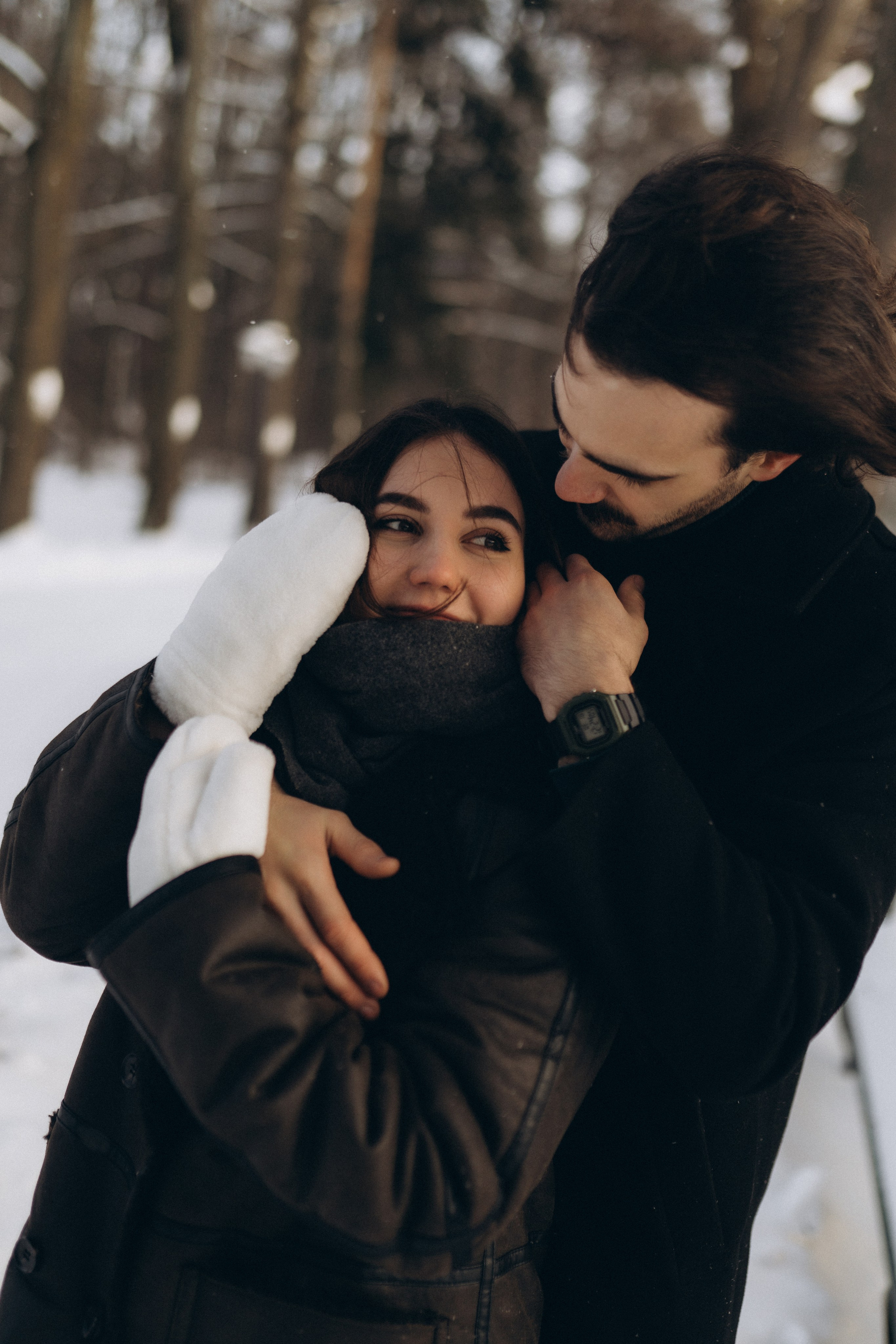 Парная зимняя история. Фотограф в Калининграде Саша Наместникова