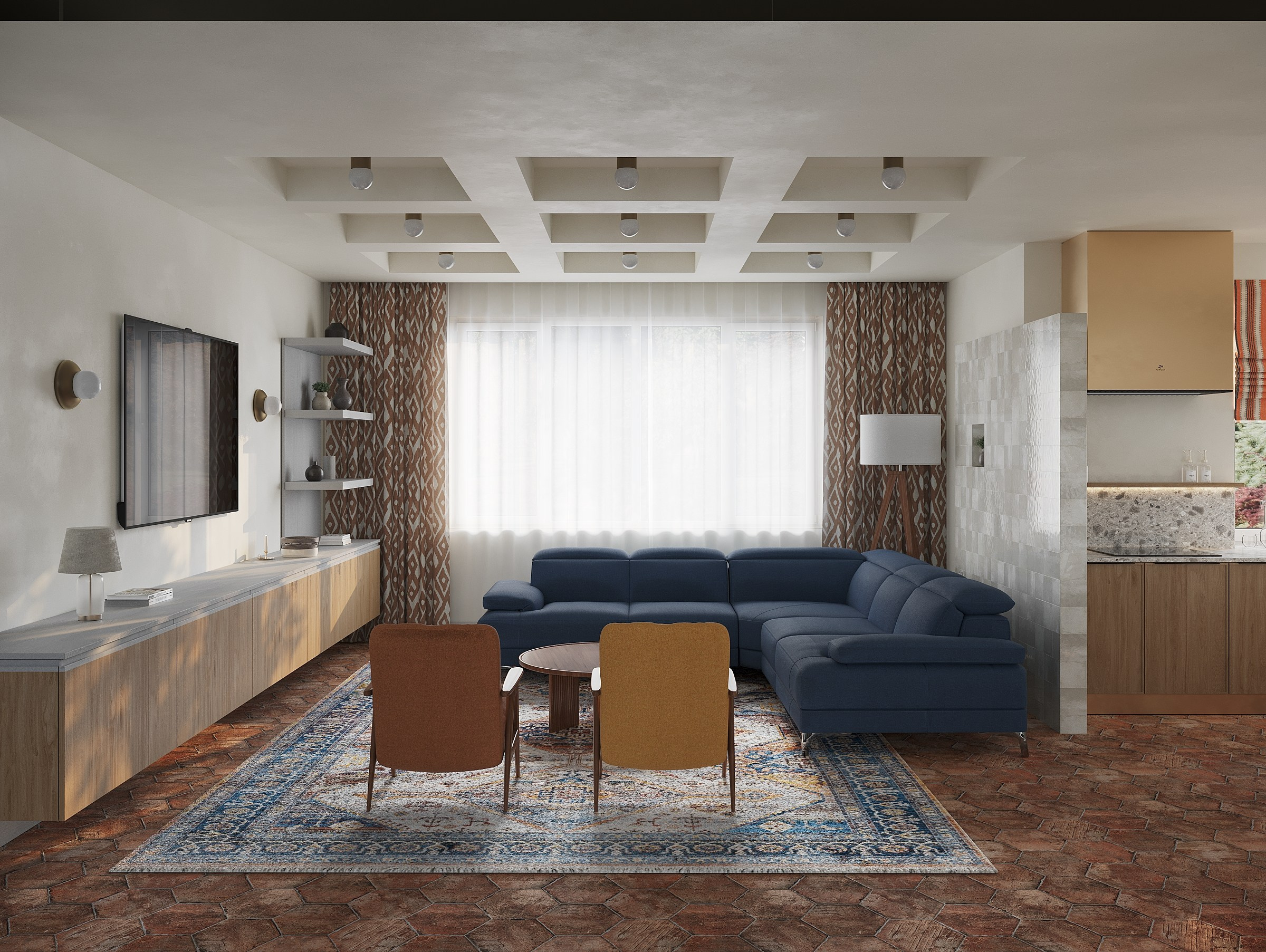 Terraces park | NN. 3D Художник| Дизайнер | Борисова Дарья