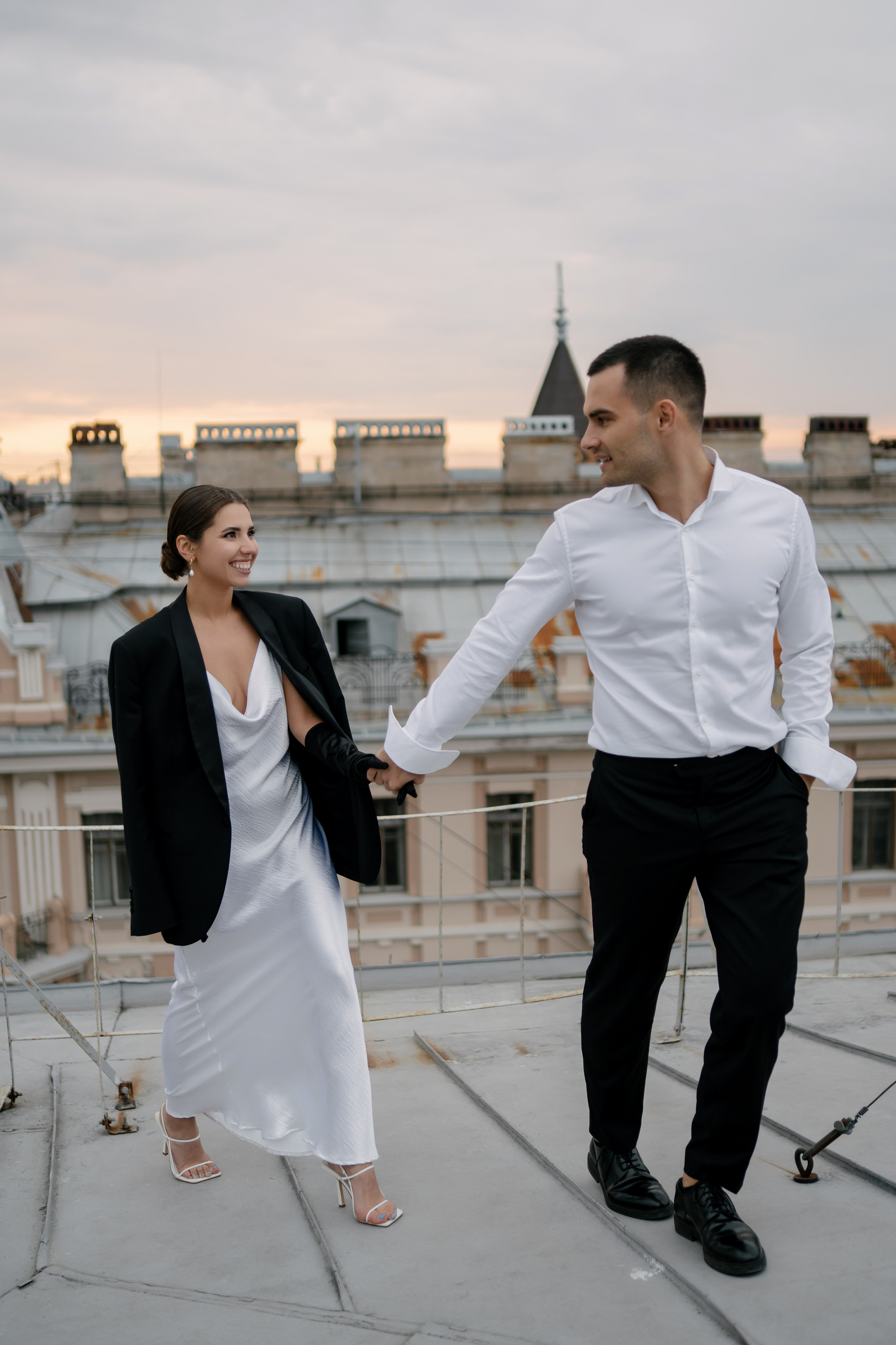 На крышах Питера. Семейный и свадебный фотограф в Красногорске Анастасия Тихонова