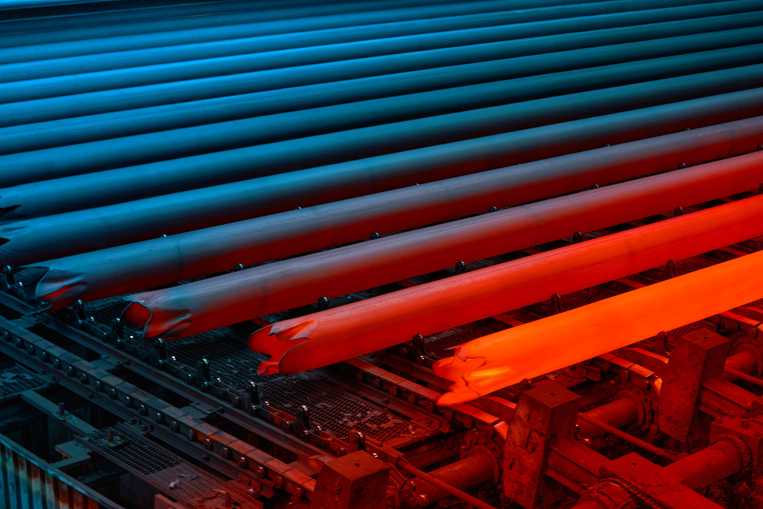 Волжский трубный завод. Фотограф Никита Барановский