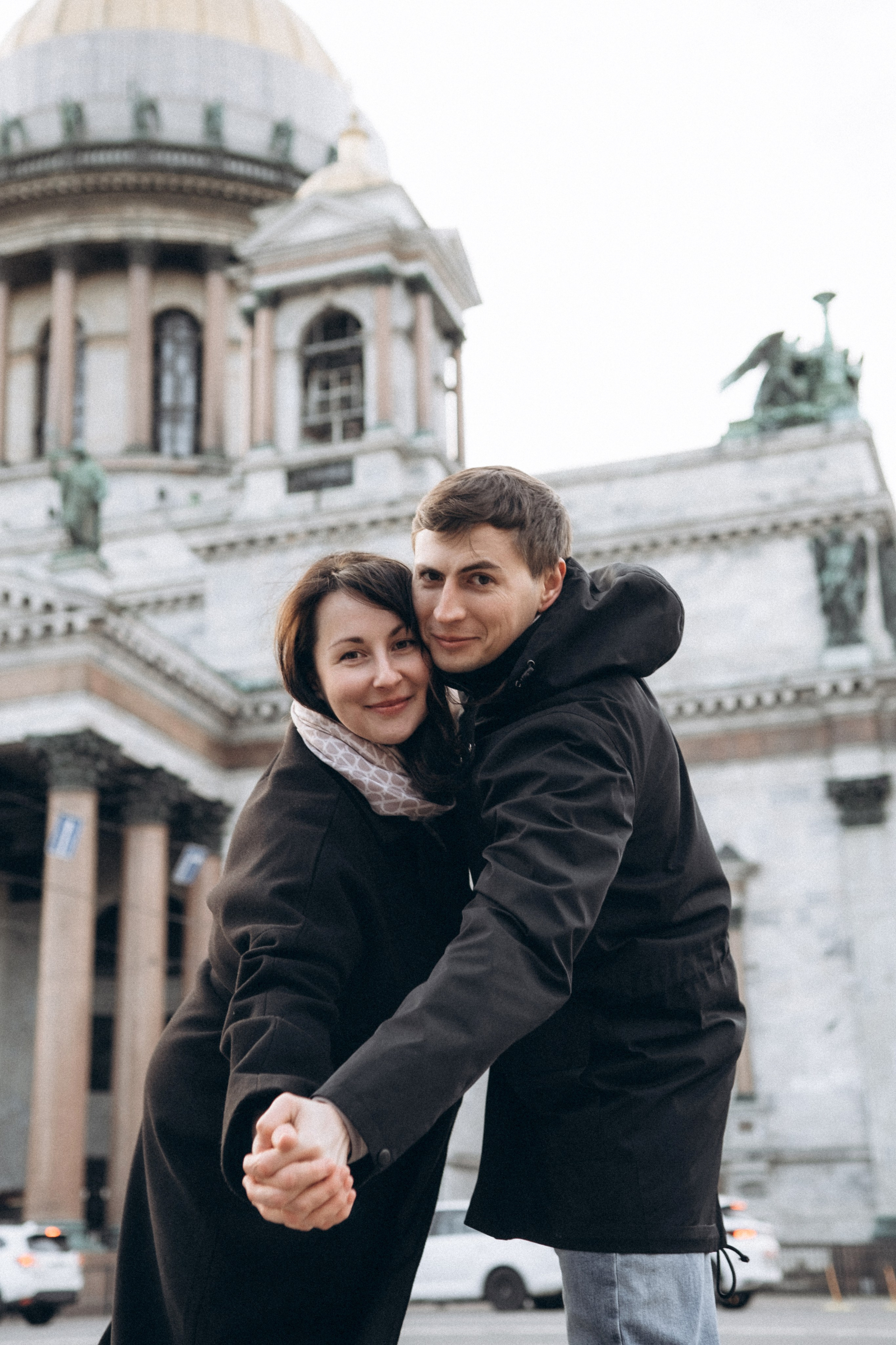Прогулка у Исаакиевского собора. Фотограф в Санкт-Петербурге Кристина Брянская