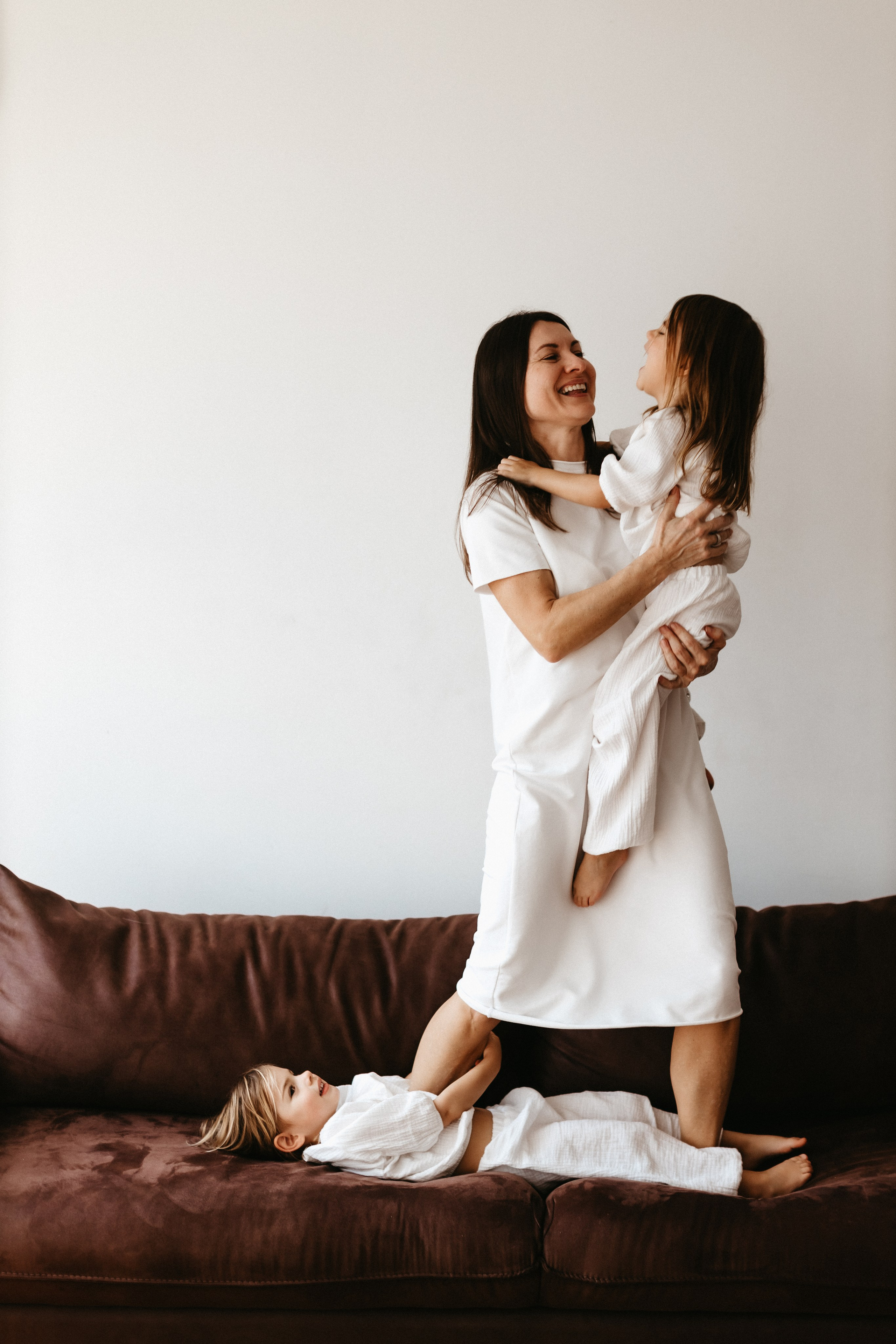 Мама и девочки. Евгения Пелипас