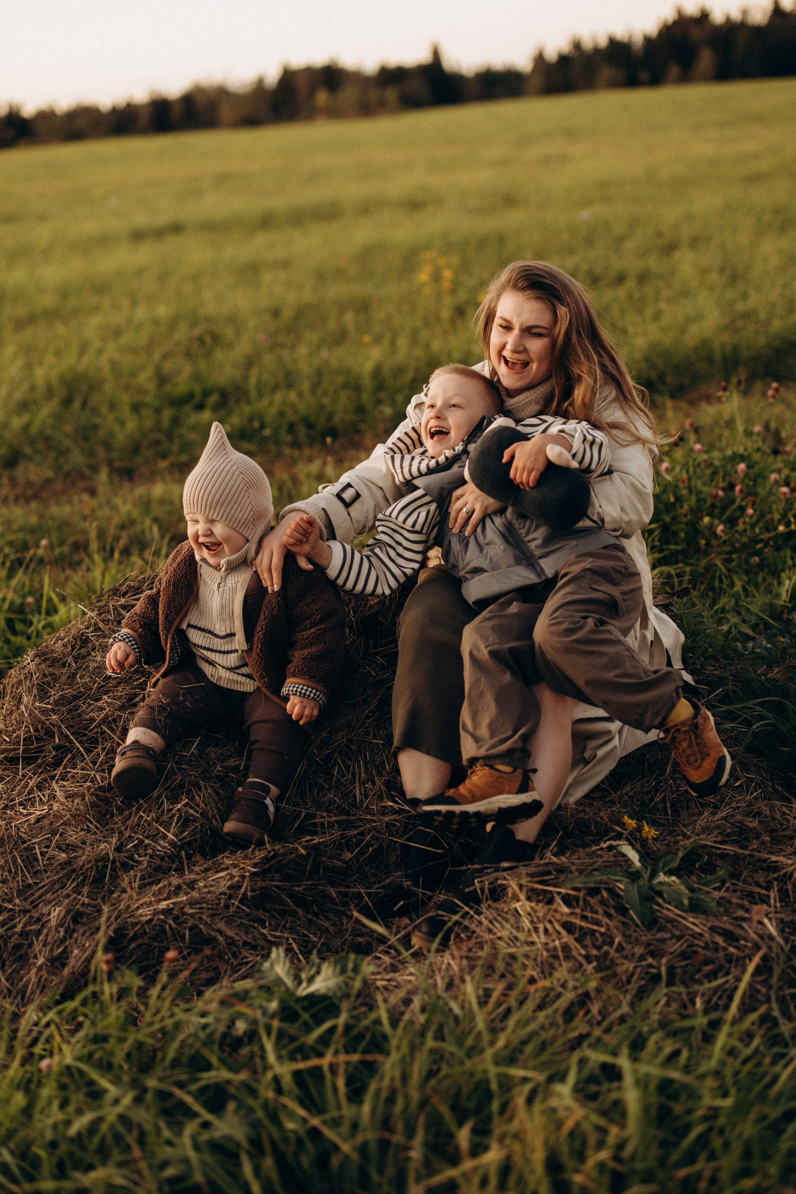 На закате. Евгения Пелипас