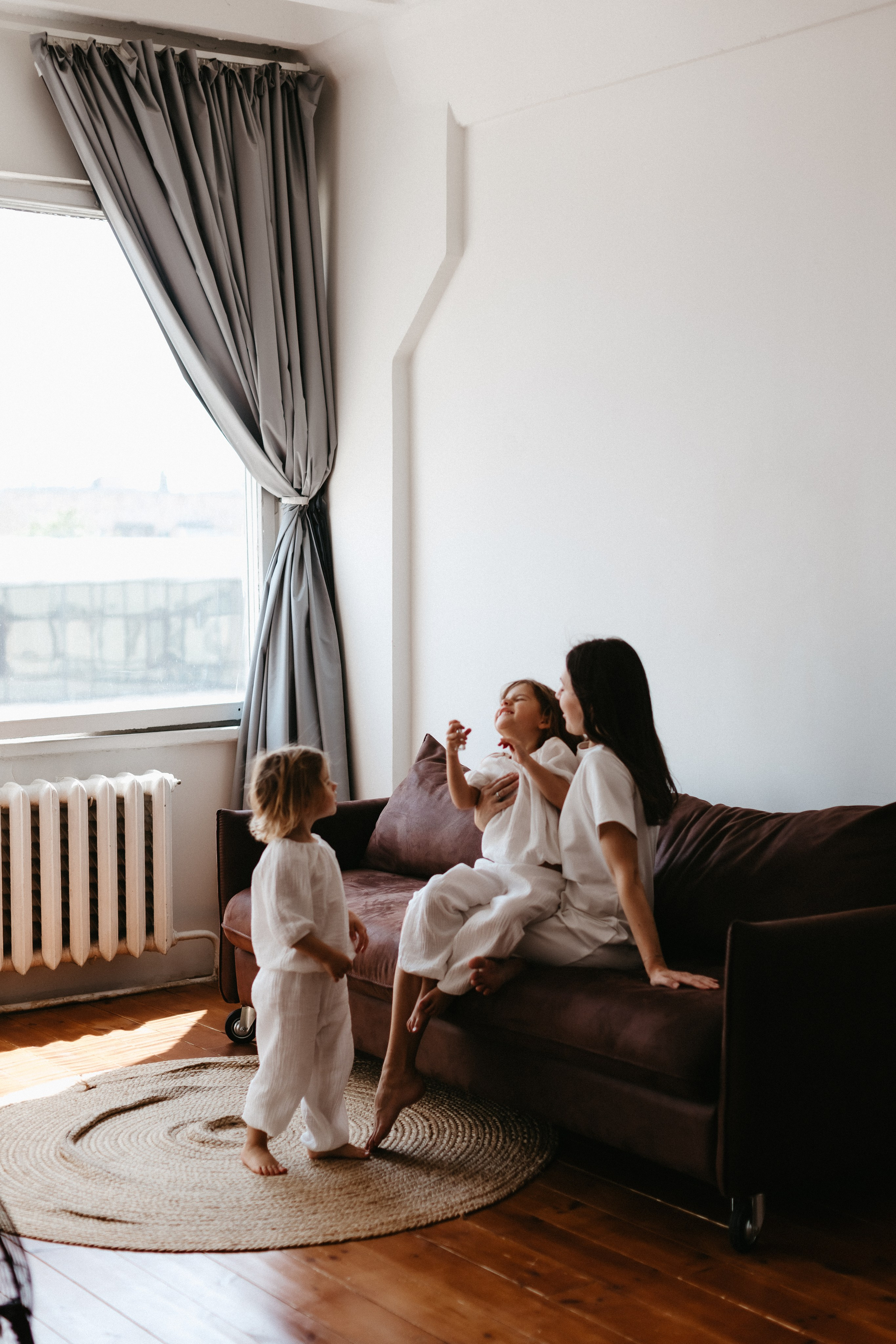 Мама и девочки. Евгения Пелипас