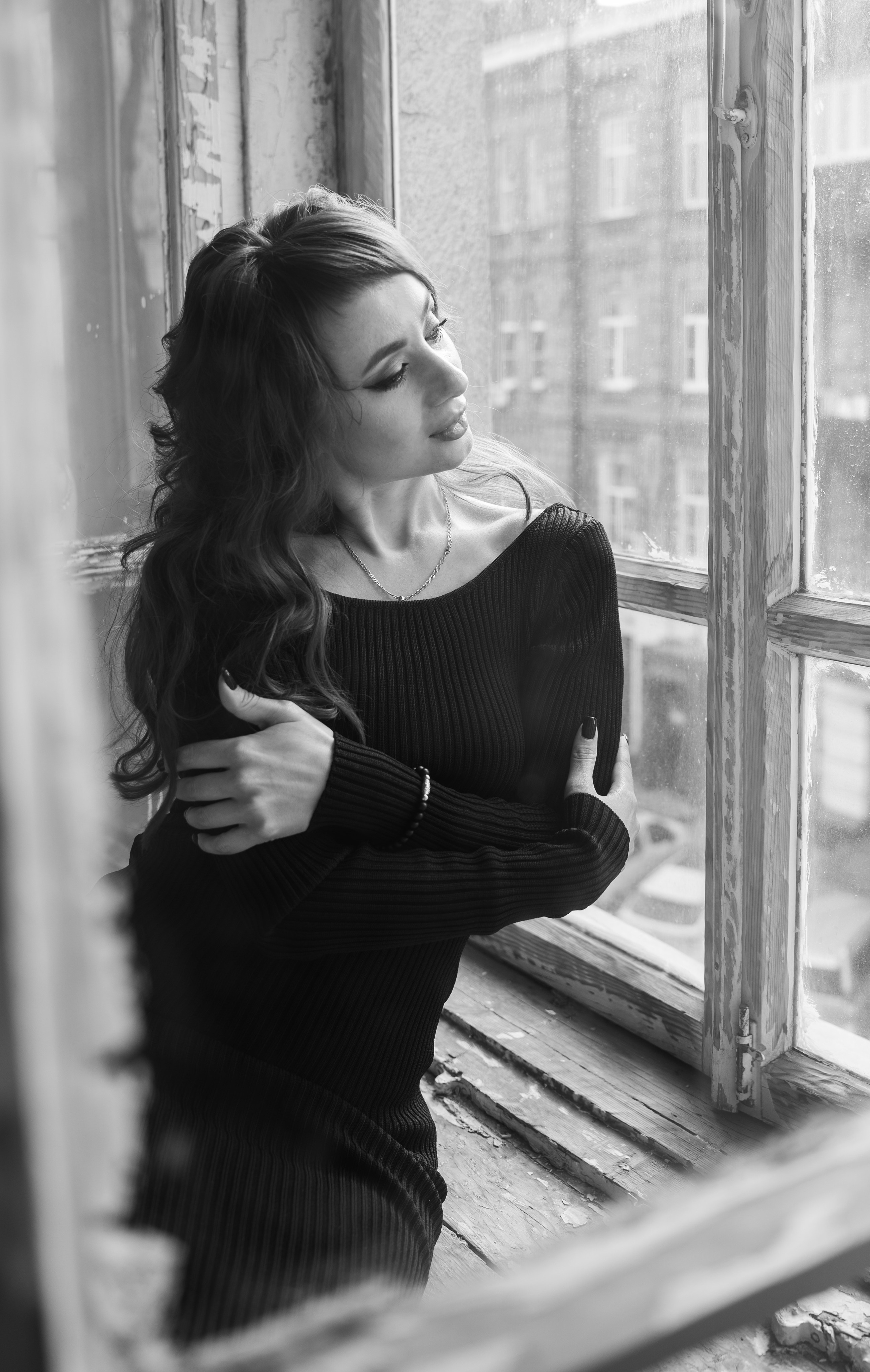 Черно-белое фото. Портретный фотограф, ретушер в Ростове-на-Дону Элларян Анастасия