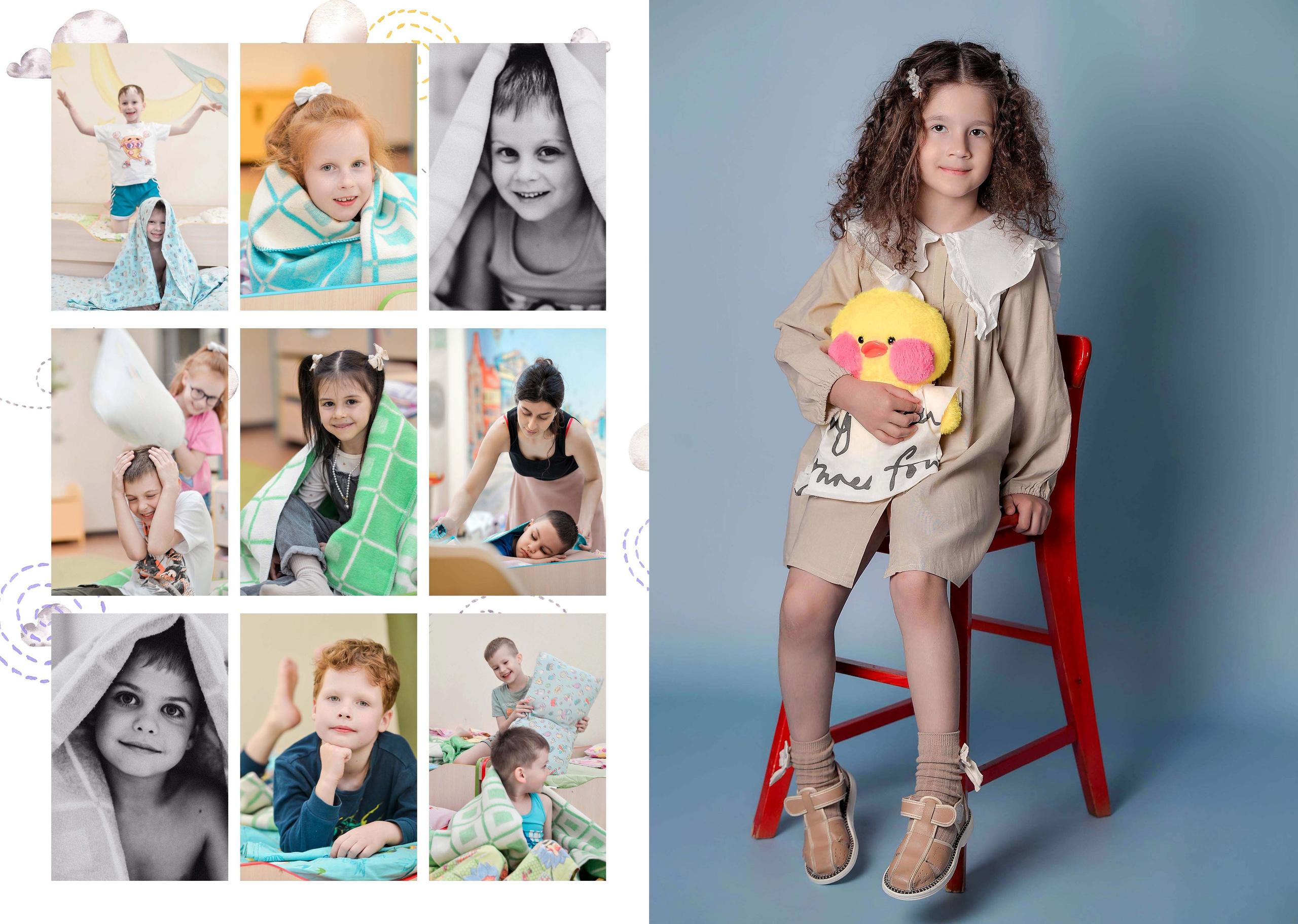 Мир знаний. Арина (10 разворотов). Семейный и свадебный фотограф в Москве и Подмосковье Еремина Александр