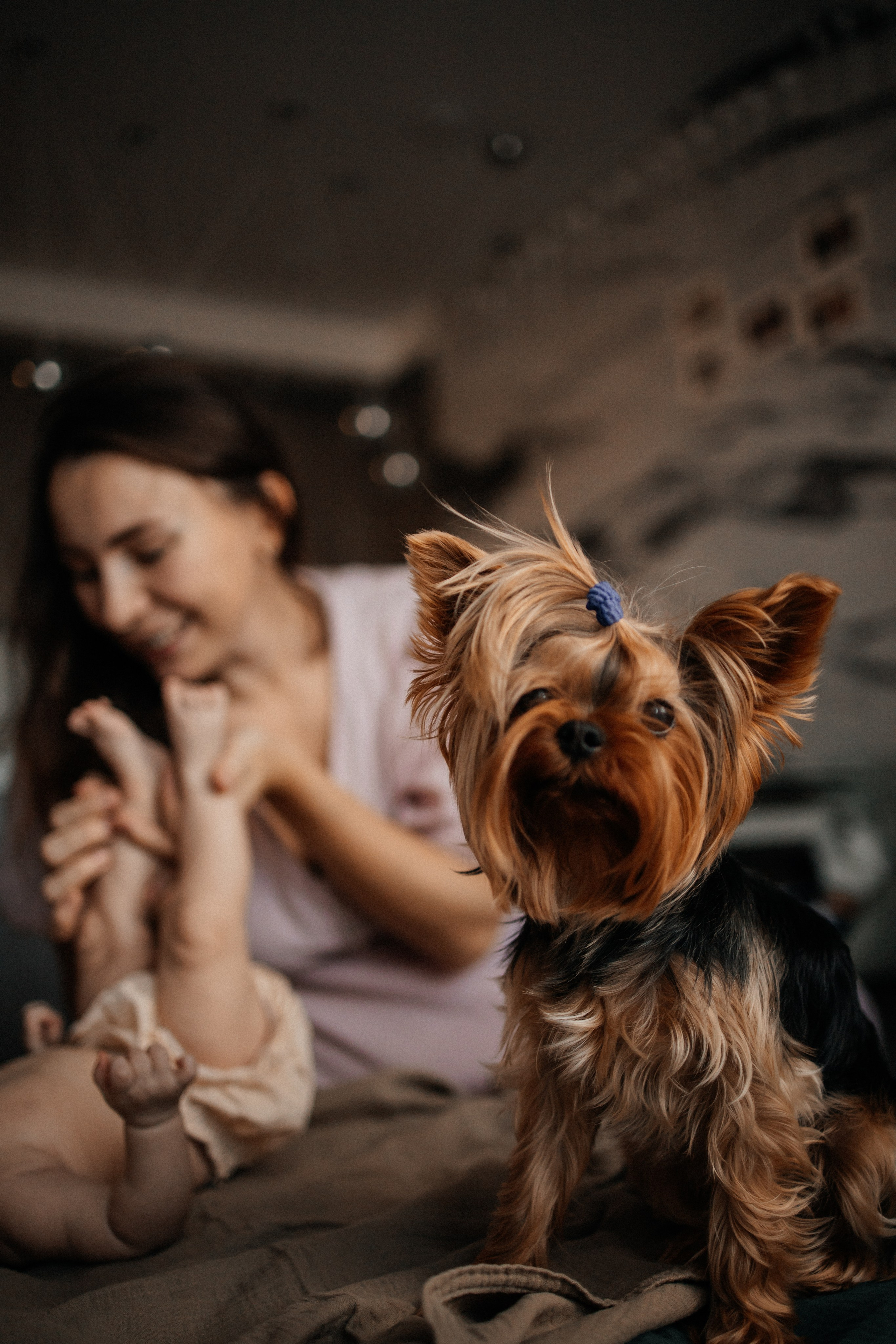 Юлия, Лиля и малышка Яся. Фотограф Алия Танцыкужина