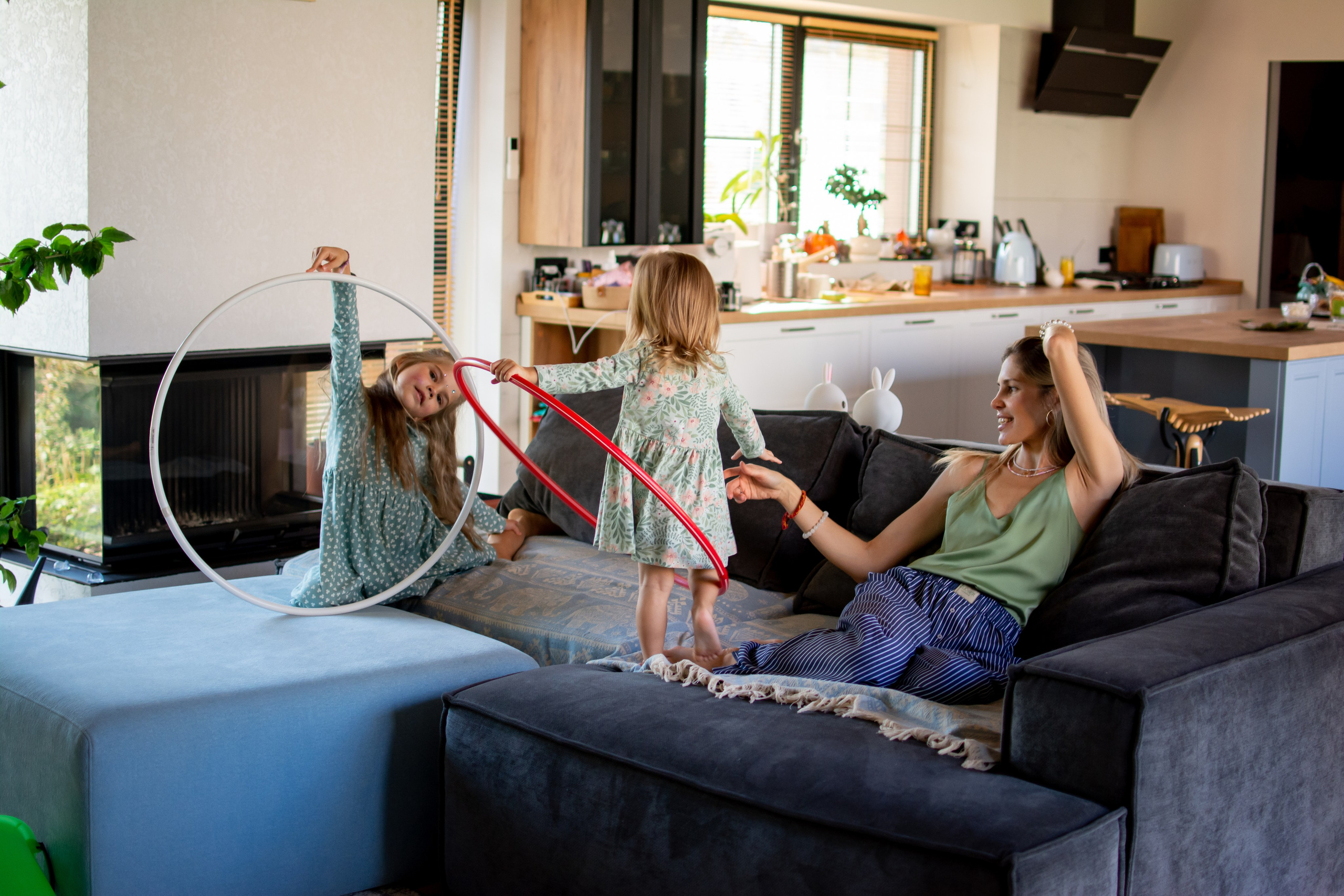 Арина, Виталий, Алёна и Серафима. Фотограф в Новосибирске Валерия Степаненко