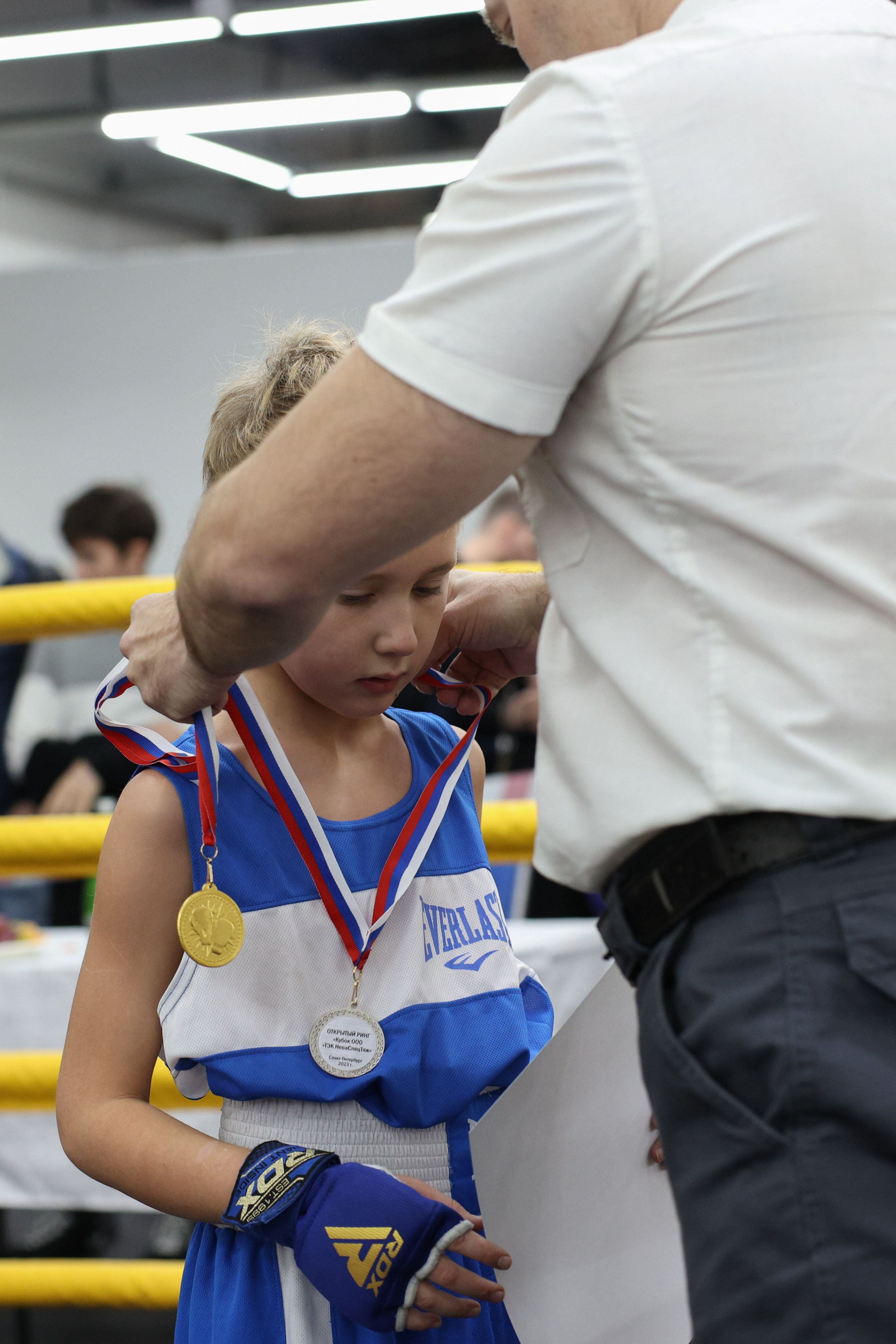 Открытый ринг «кубок ООО «ТЭК НеваСпецТяж». Фотограф Александр Заломаев