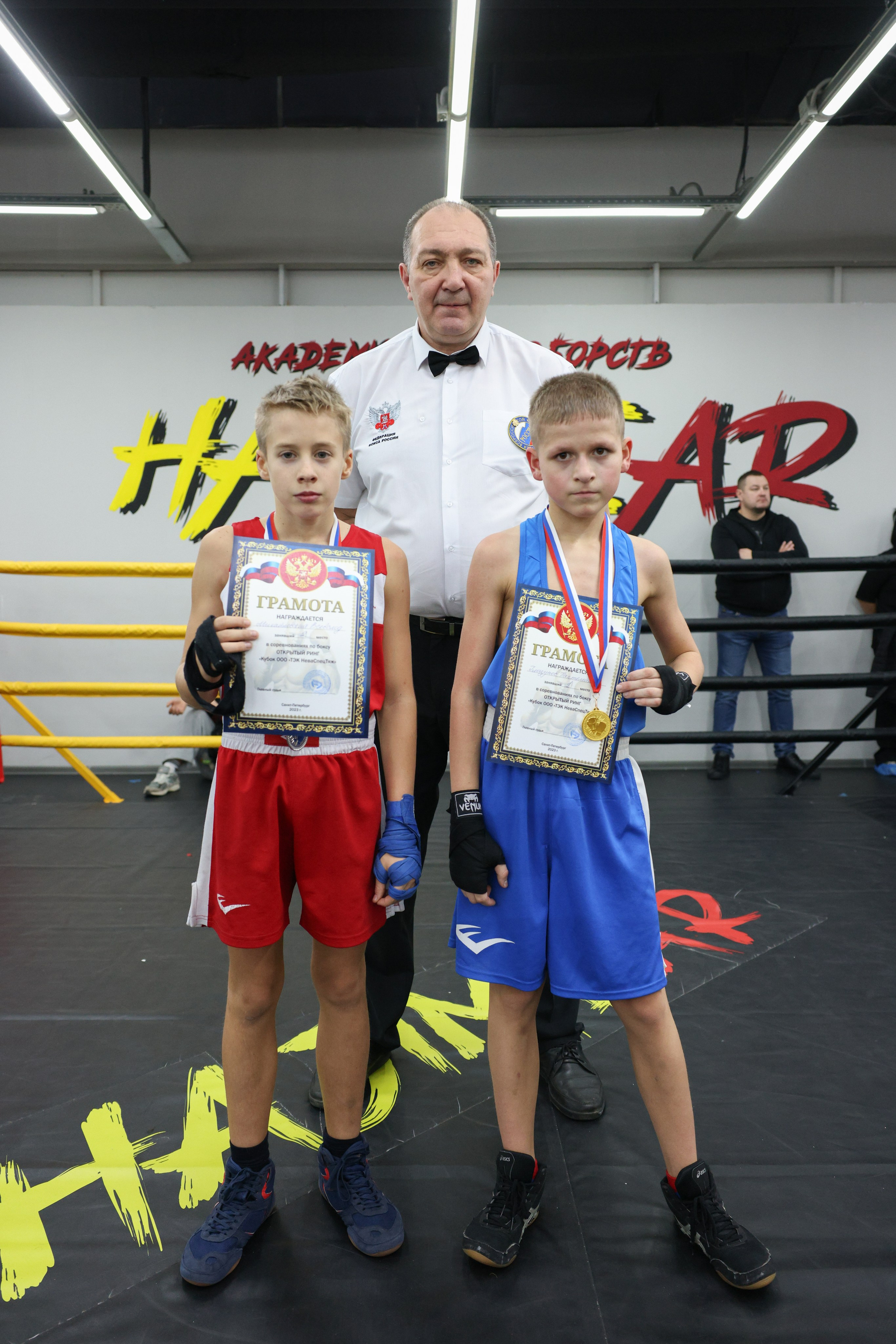 Открытый ринг «кубок ООО «ТЭК НеваСпецТяж». Фотограф Александр Заломаев