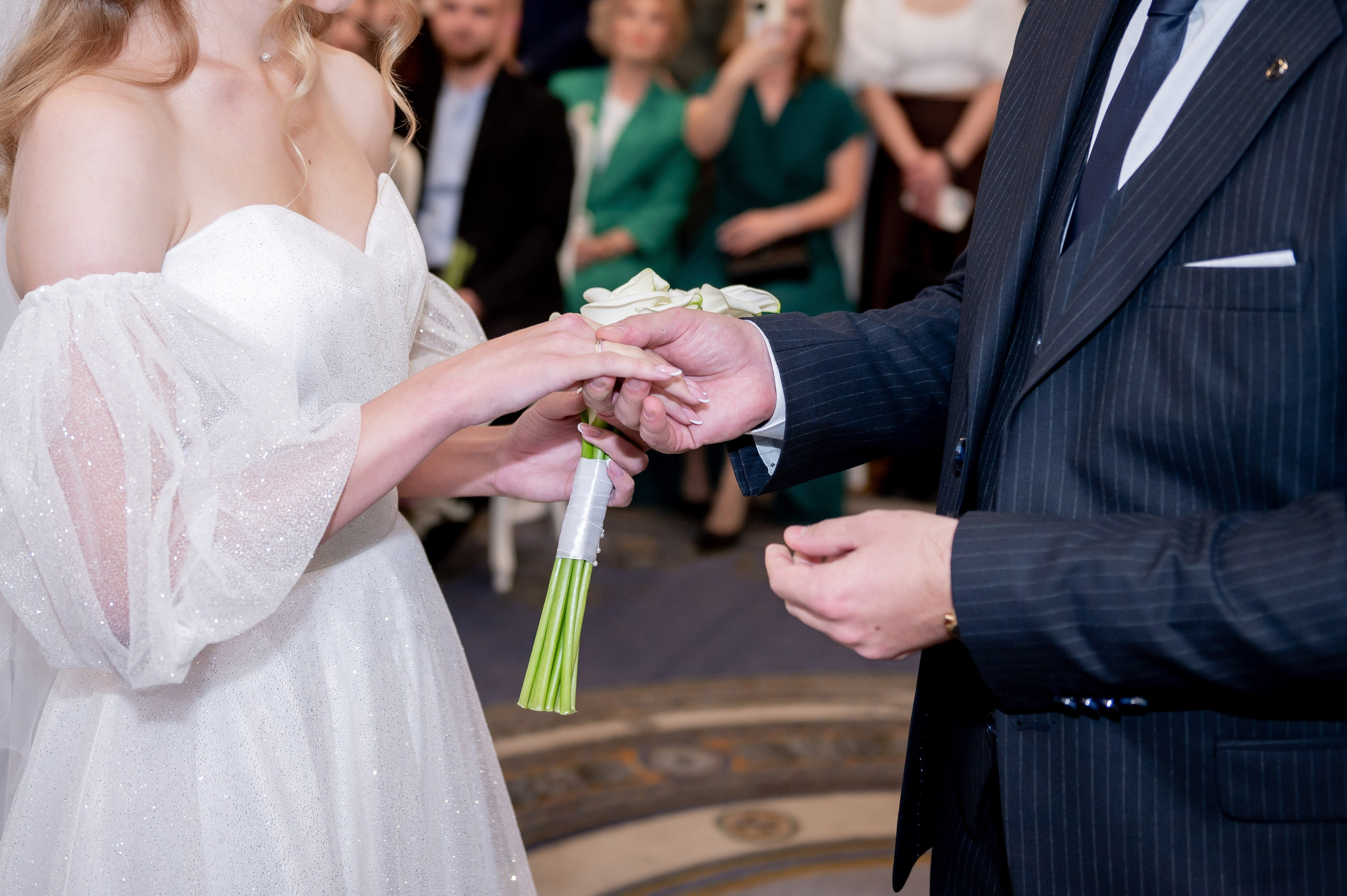 Анастасия и Михаил (Второй Дворец Бракосочетания на Фурштатской улице 52, фотосессия в Таврическом парке). Портретный, семейный и свадебный фотограф в Санкт-Петербурге и в Пушкине Ширяев Денис