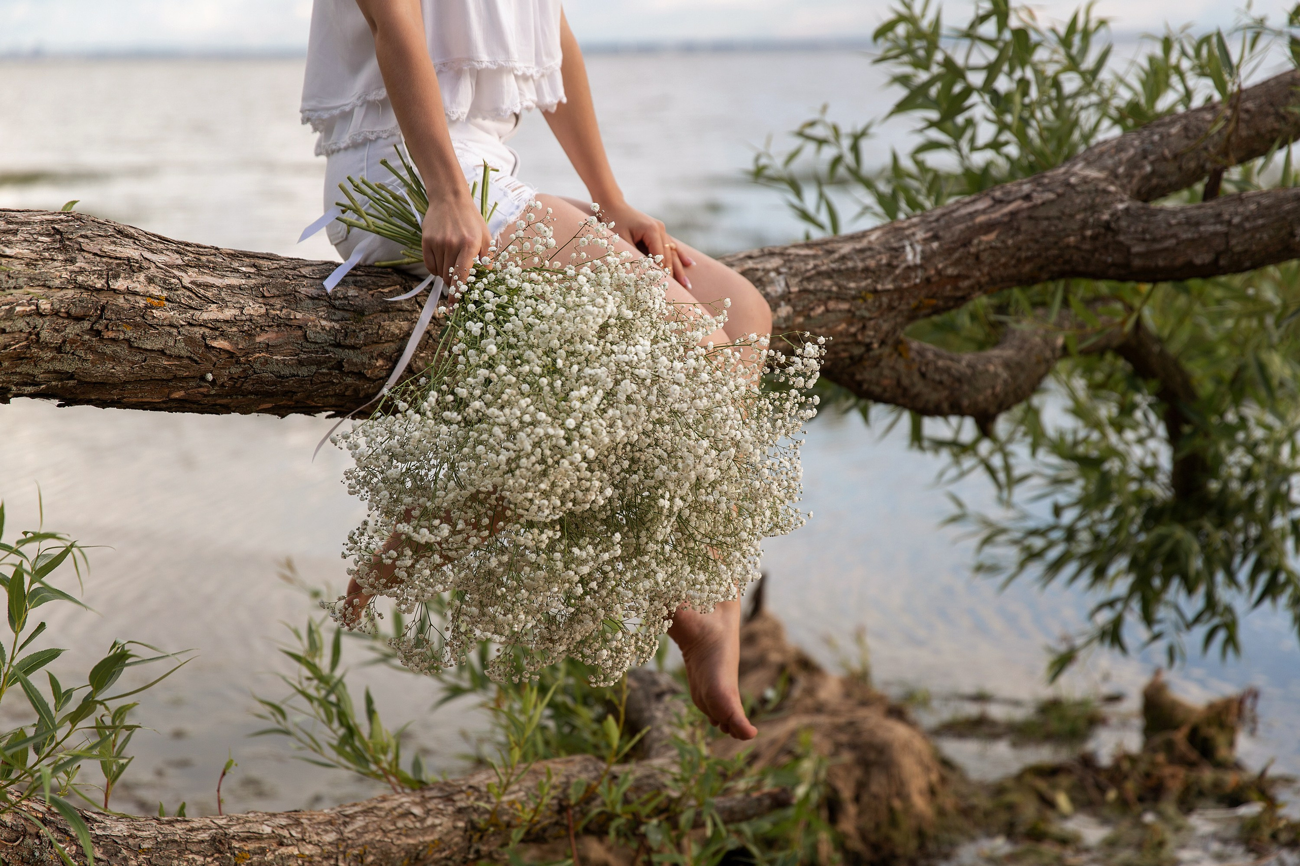 Девичник на заливе. Свадебный и портретный фотограф в Санкт-Петербурге Надежда Чечулина
