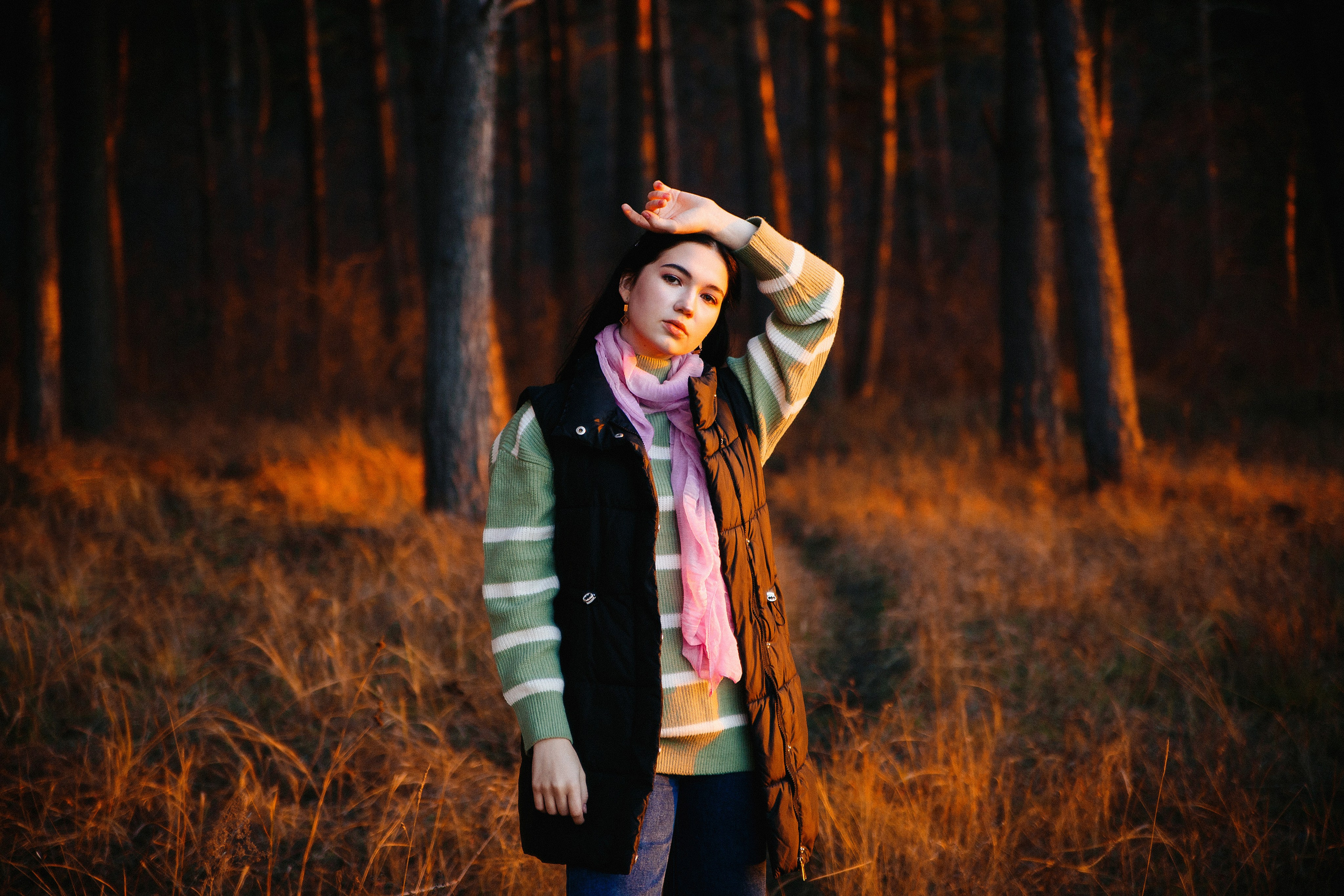 Съемка осенью. Выпускные альбомы Искитим, Бердск и Новосибирск Крюкова Елена