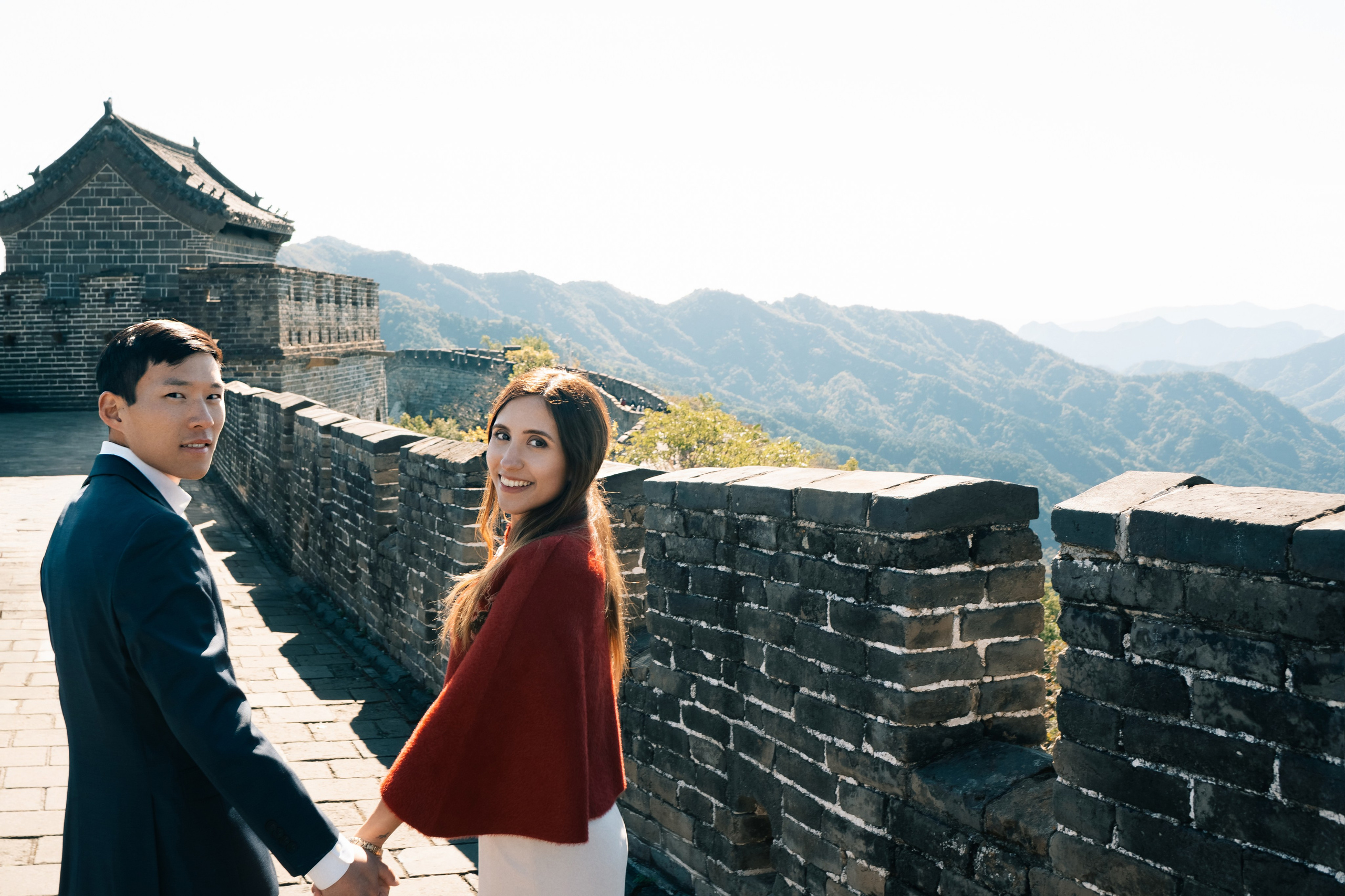 Фотосъемка на китайской стене в Китае