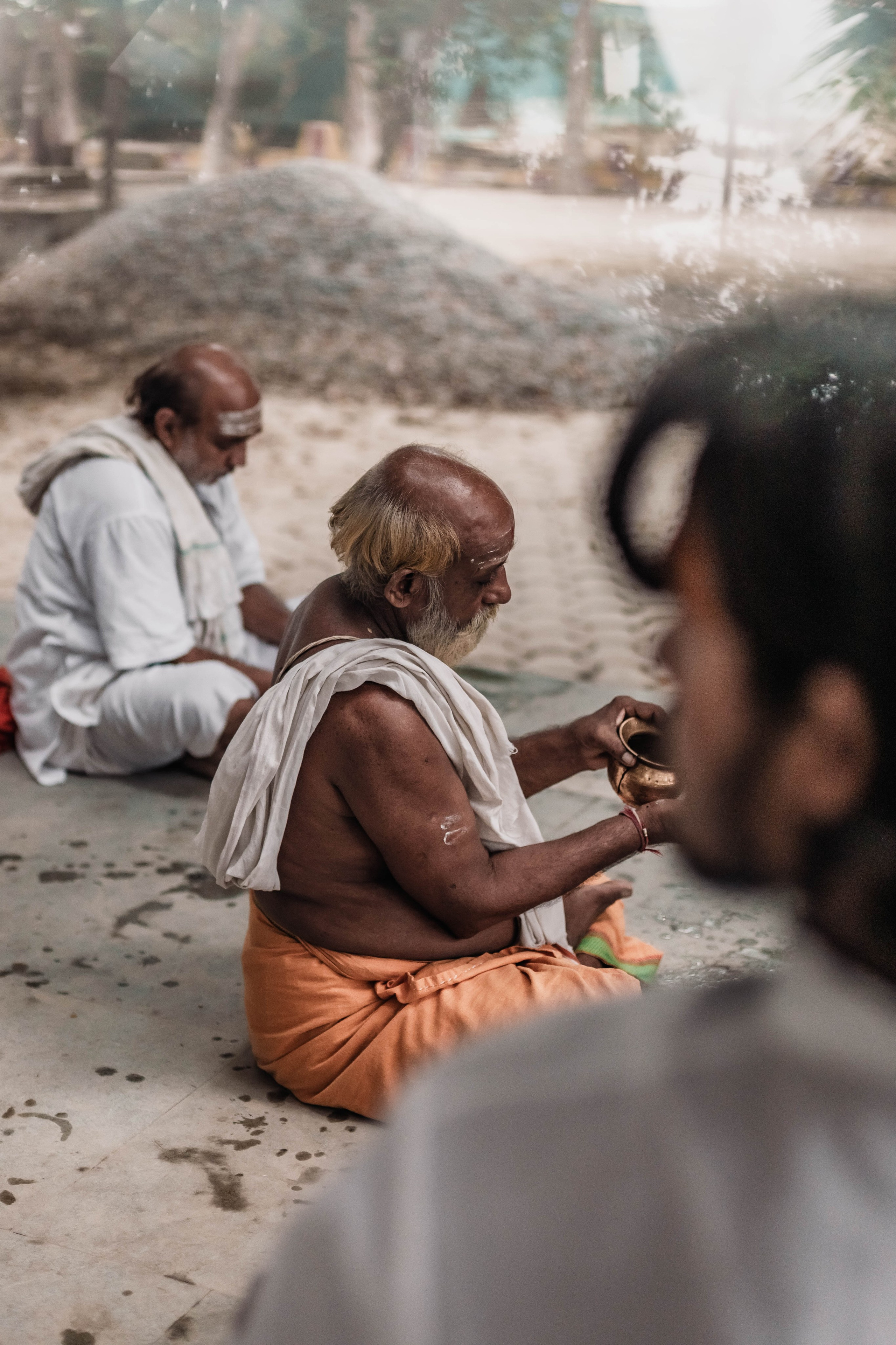 Pitri Paksha yagyas & poojas Devraha Baba ji ashram. Mariam Bagdasaryan
