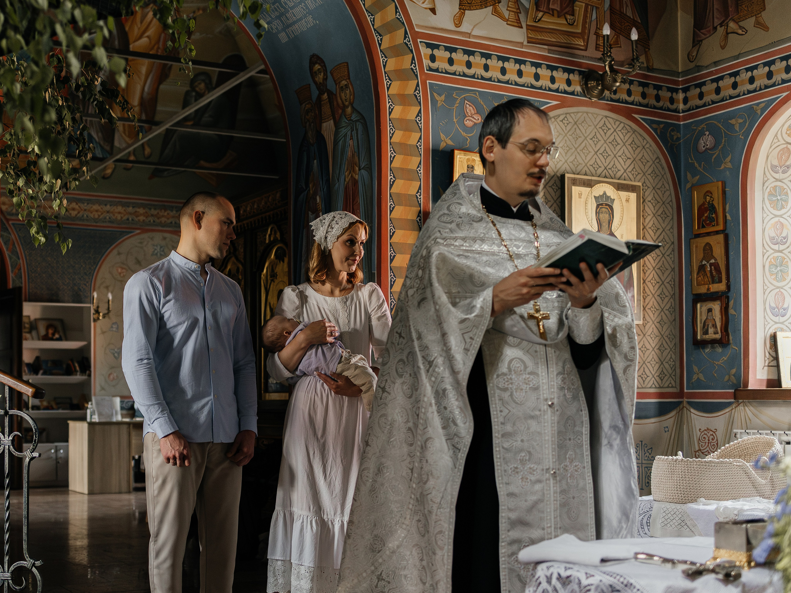 Таинство Крещения Мирона. Фотограф семейный, Венчания Крещения Пятигорск Новопавловск КМВ