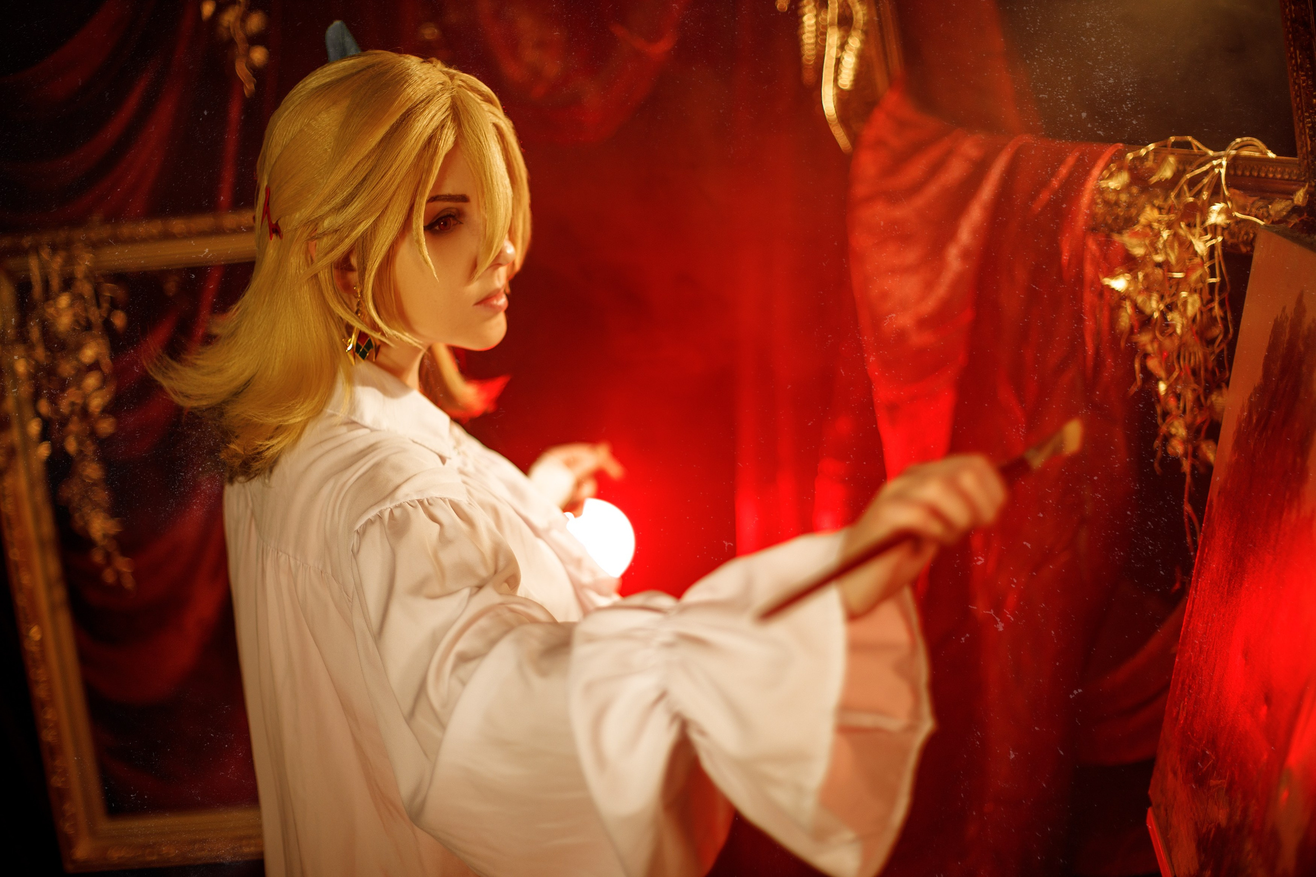 GENSHIN IMPACT: Kaveh [Paint au]. Polaroud love