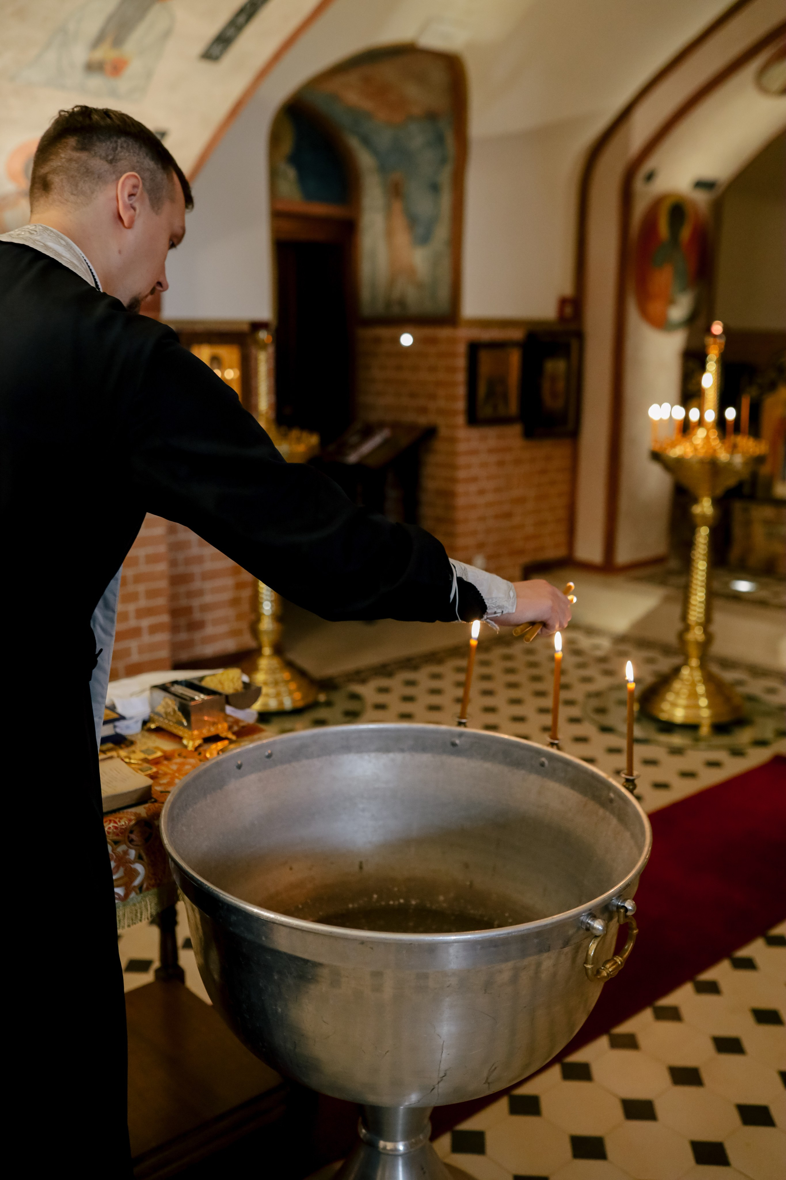 Крещение Адриана. Свадебный и семейный фотограф в Варшаве