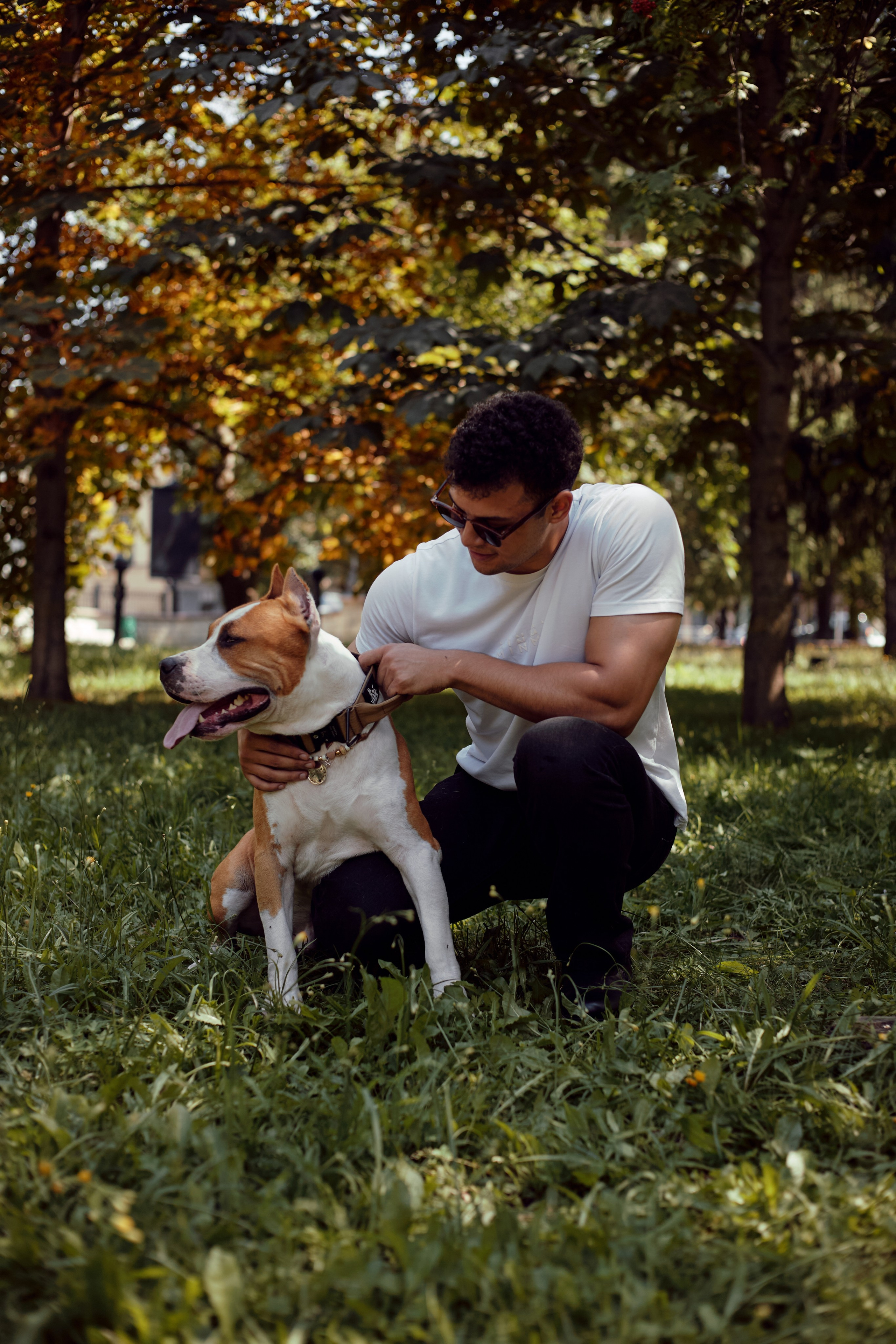 Абдо (прогулка с собакой). Фотограф из Казани